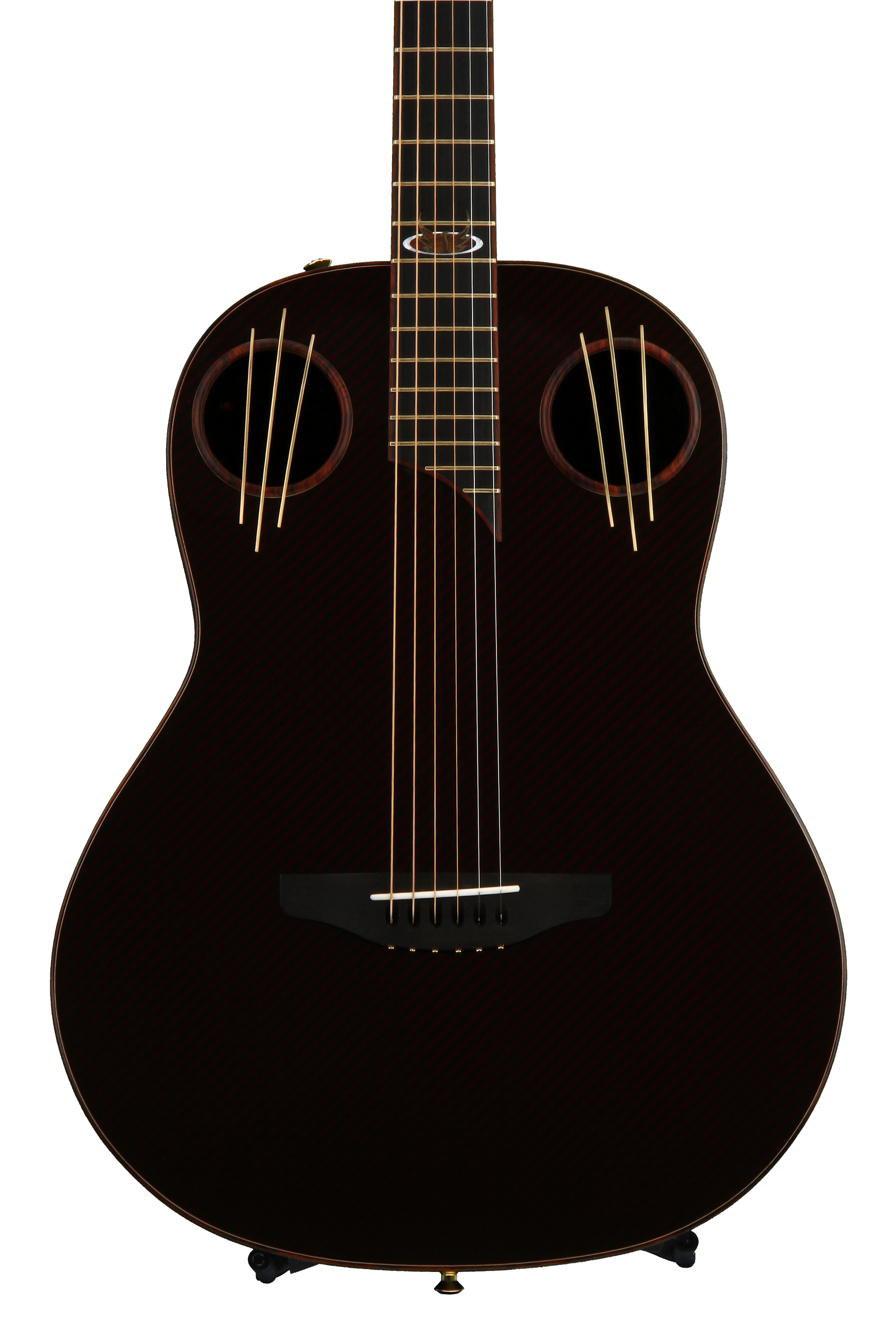 Ovation 40th Anniversary Adamas Shallow Non Cutaway - Ruby Gloss