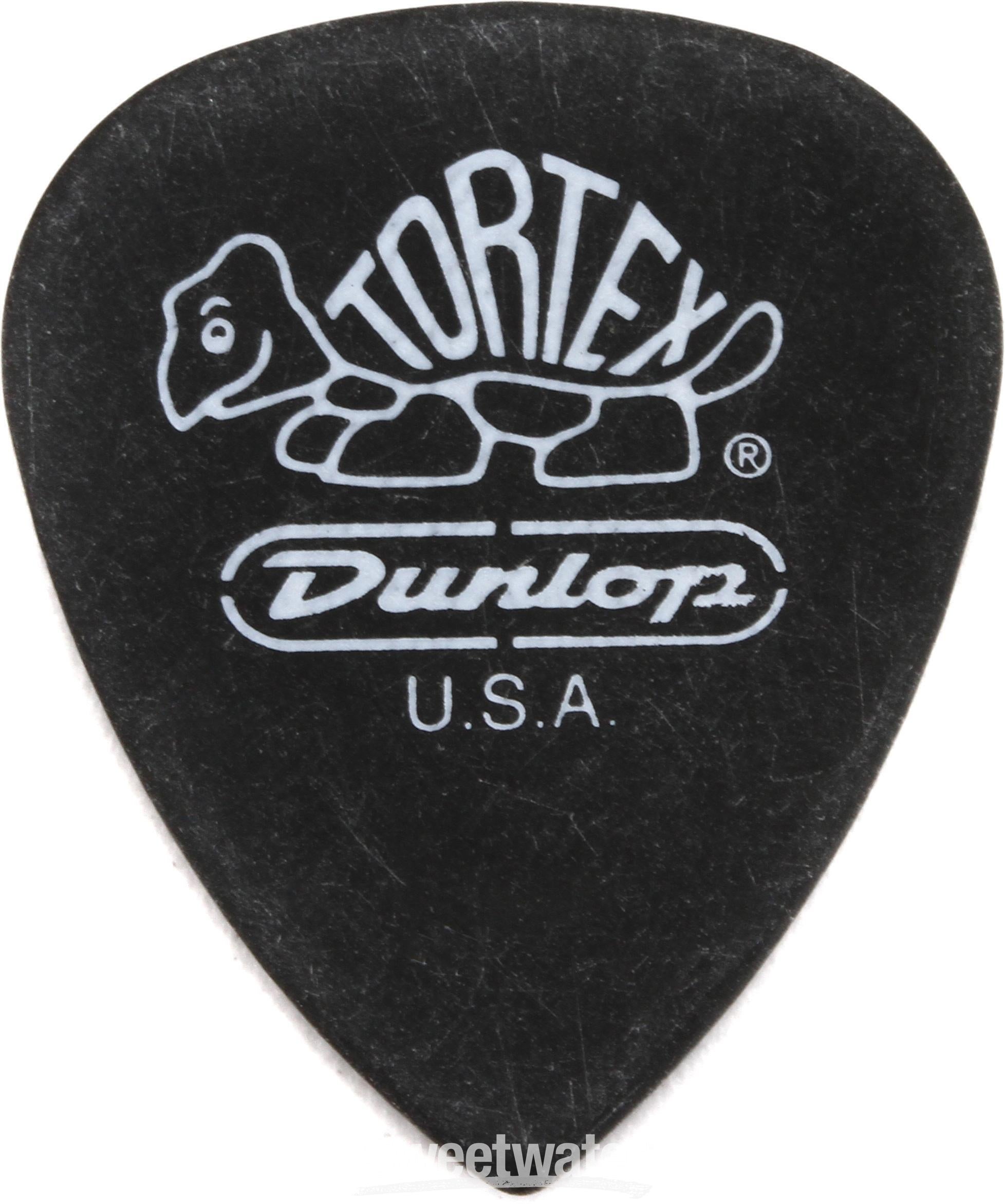 Dunlop Tortex TIII Guitar Picks - 1.35mm Black (12-pack