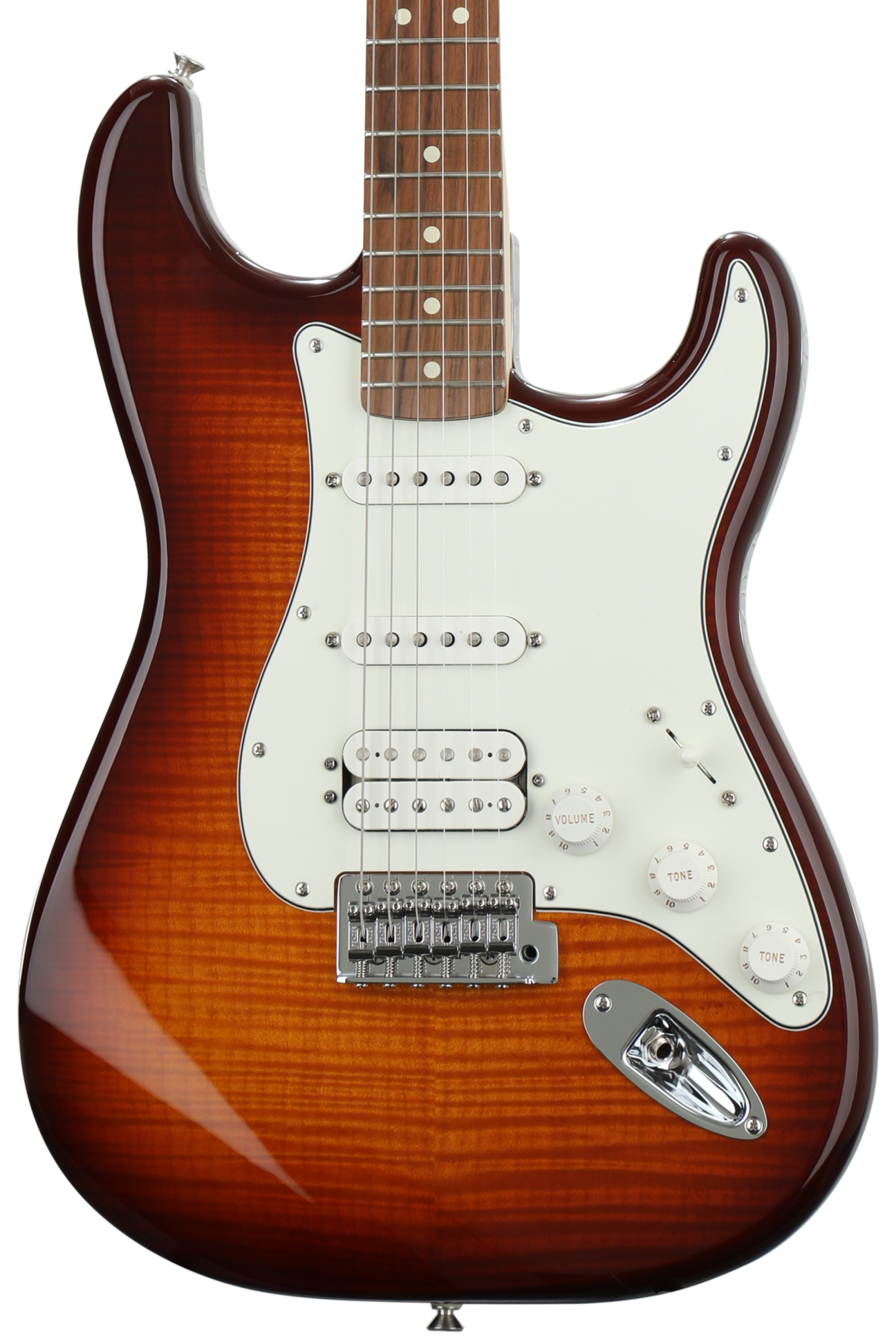 Fender Standard Stratocaster HSS Plus Top - Tobacco Sunburst with
