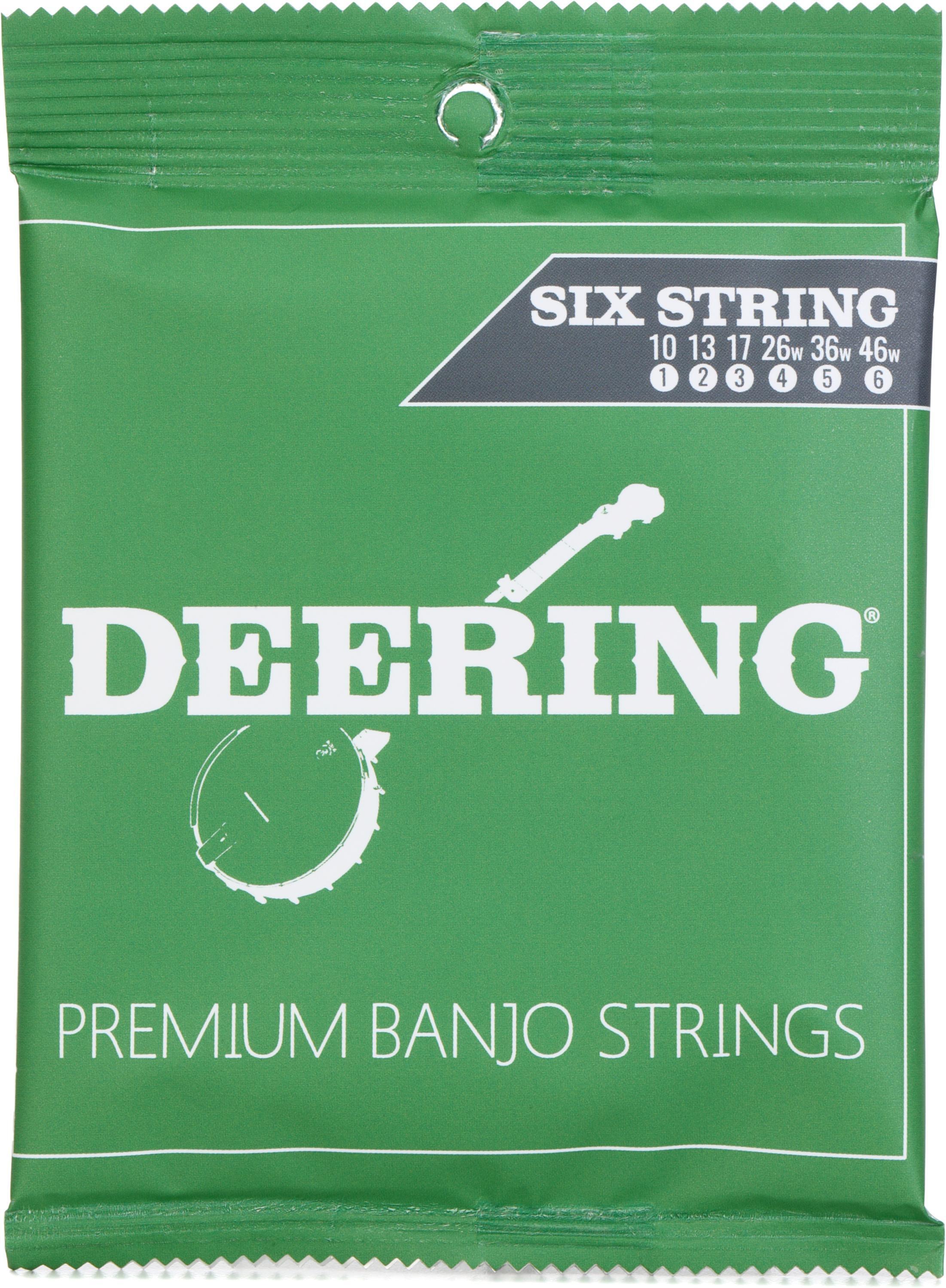 Photo of Deering Premium Banjo Strings - .010-.046 Six String