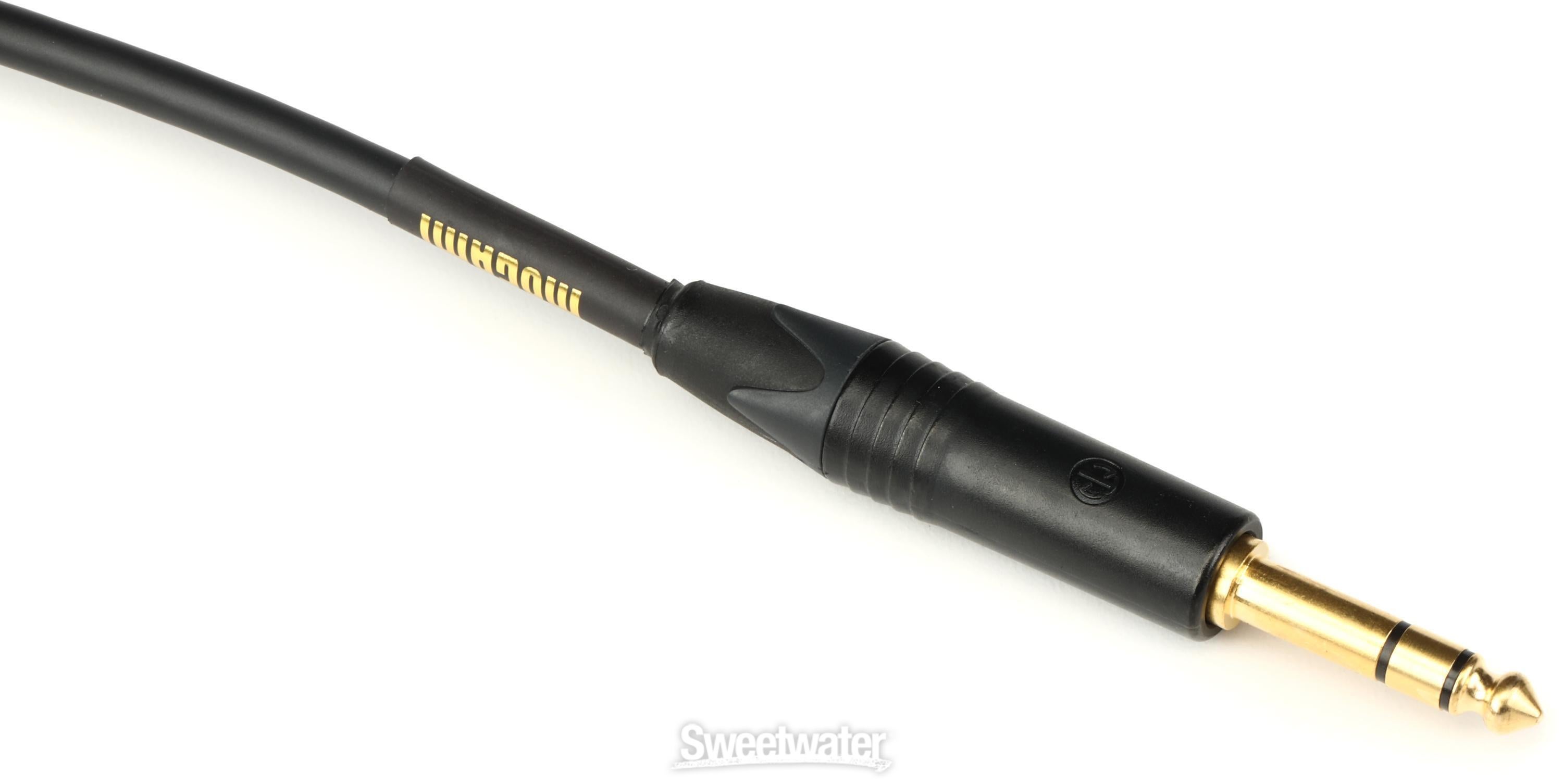 Mogami Gold TRSXLRM-03 Balanced 1/4-inch TRS Male to XLR Male