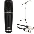Photo of Miktek MK300 Large-diaphragm Condenser Microphone Bundle with Stand and Cable