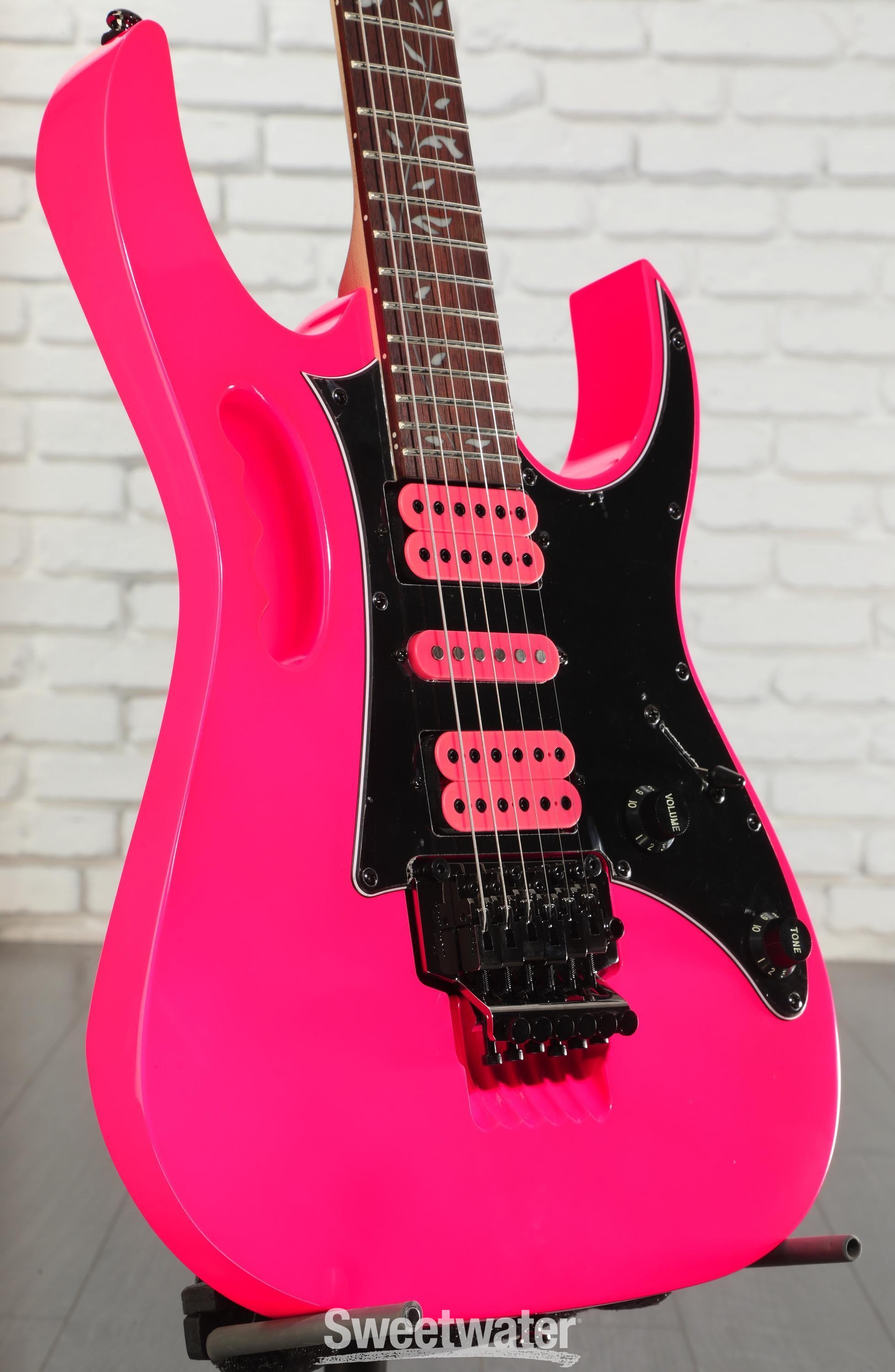 Ibanez Steve Vai Signature JEMJRSP - Pink | Sweetwater