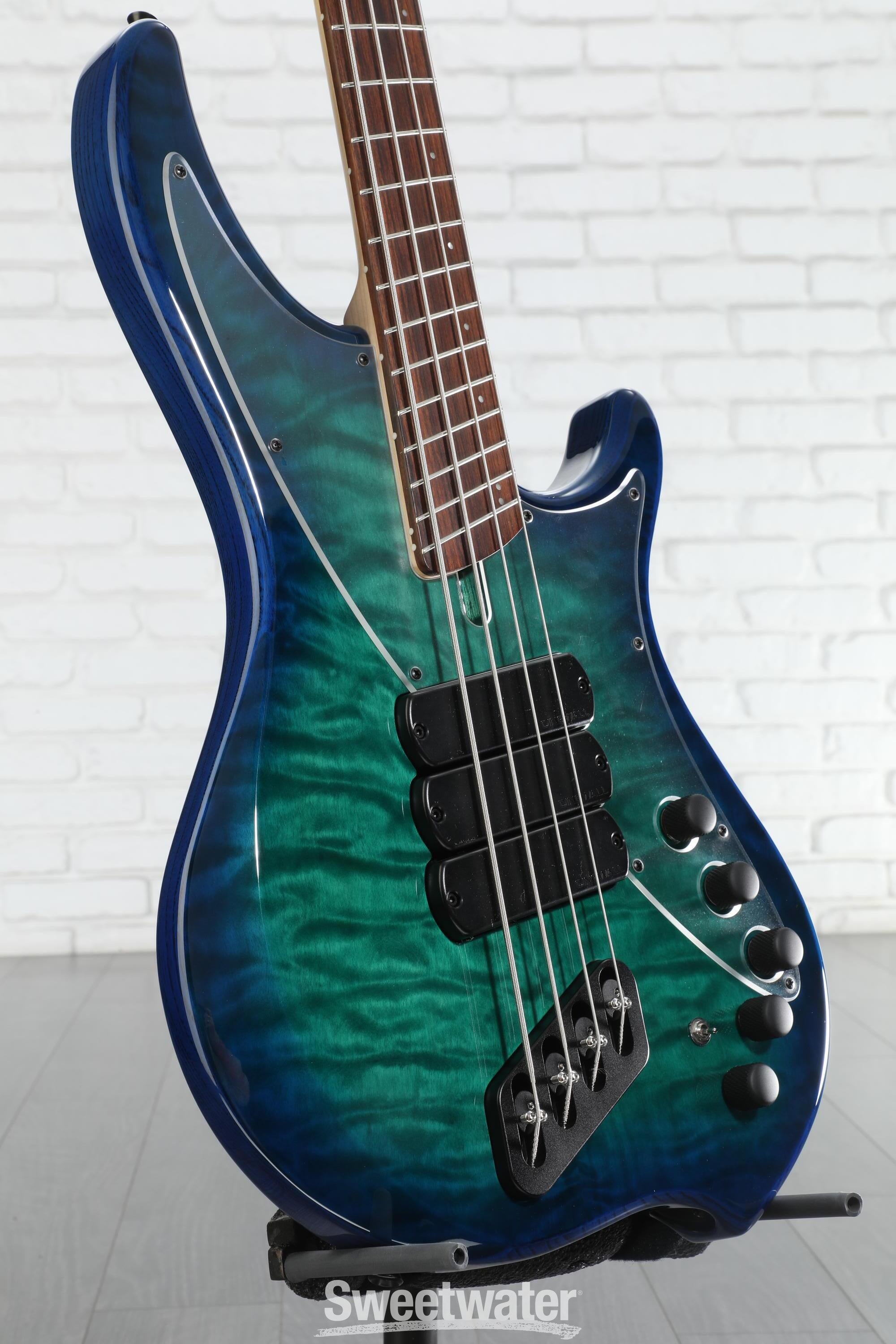 Photo of Dingwall Guitars Combustion Nashville Edition Electric Bass Guitar - Whalepoolburst