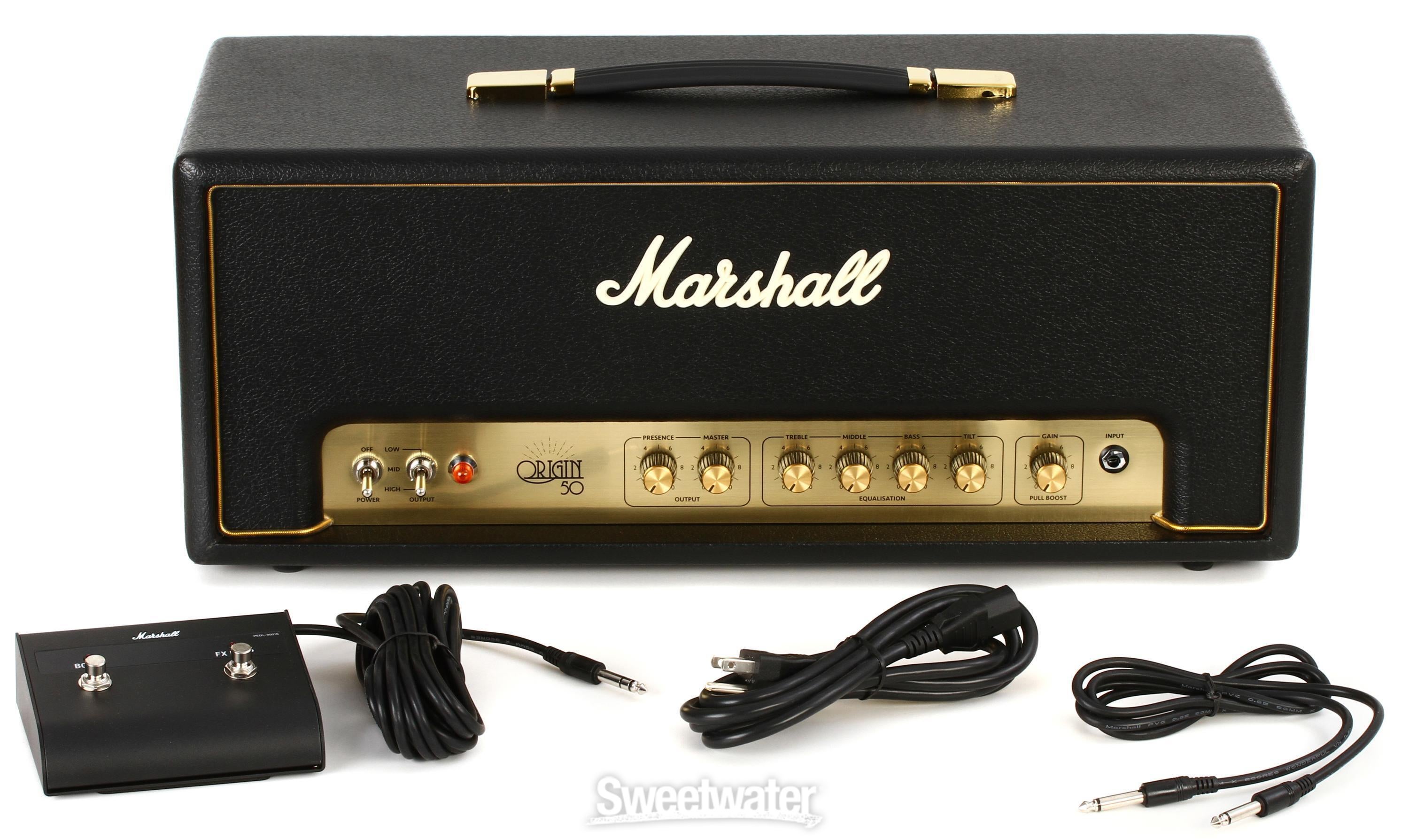 Marshall ORI50H Origin 50-watt Tube Head