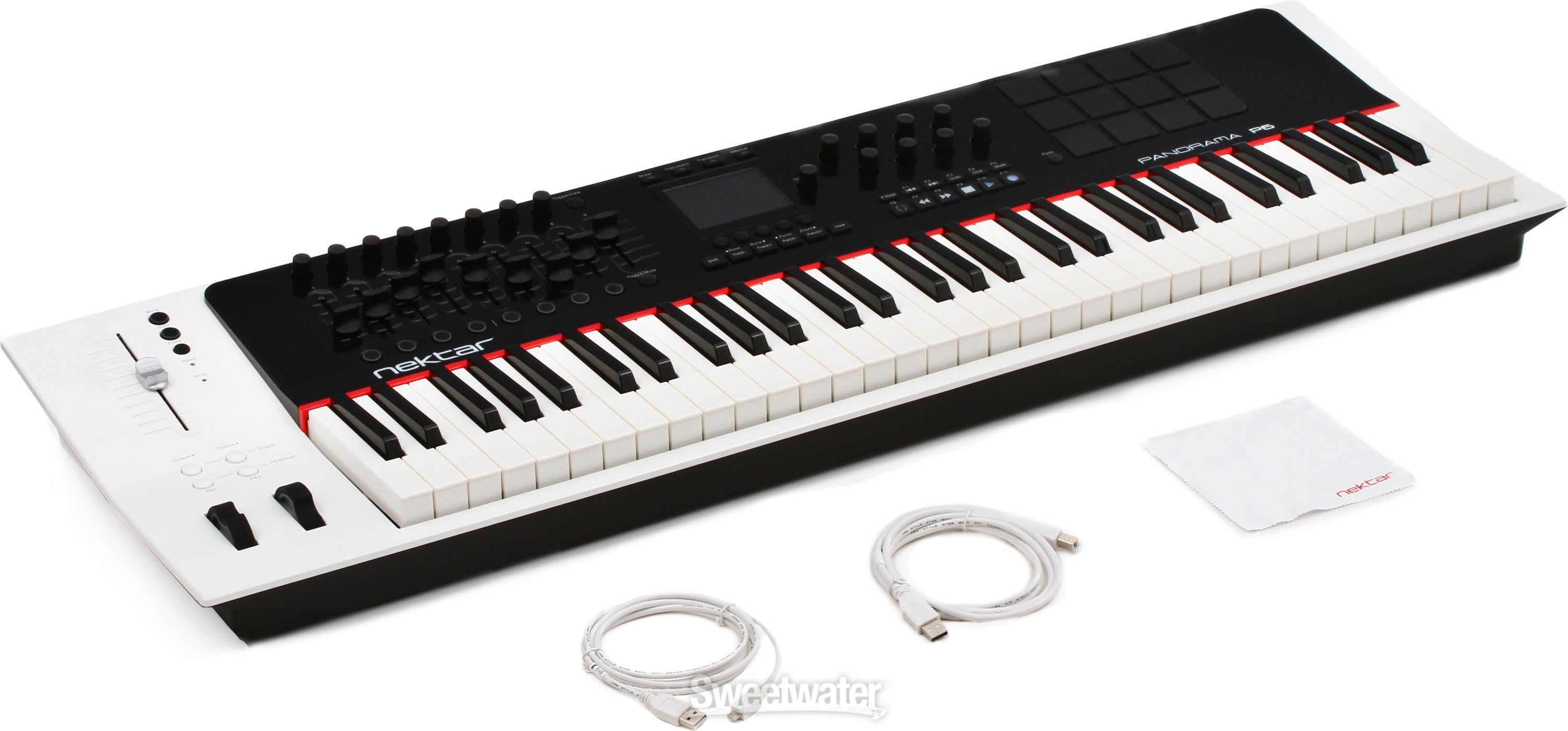 Nektar Panorama P6 61-key Keyboard Controller | Sweetwater