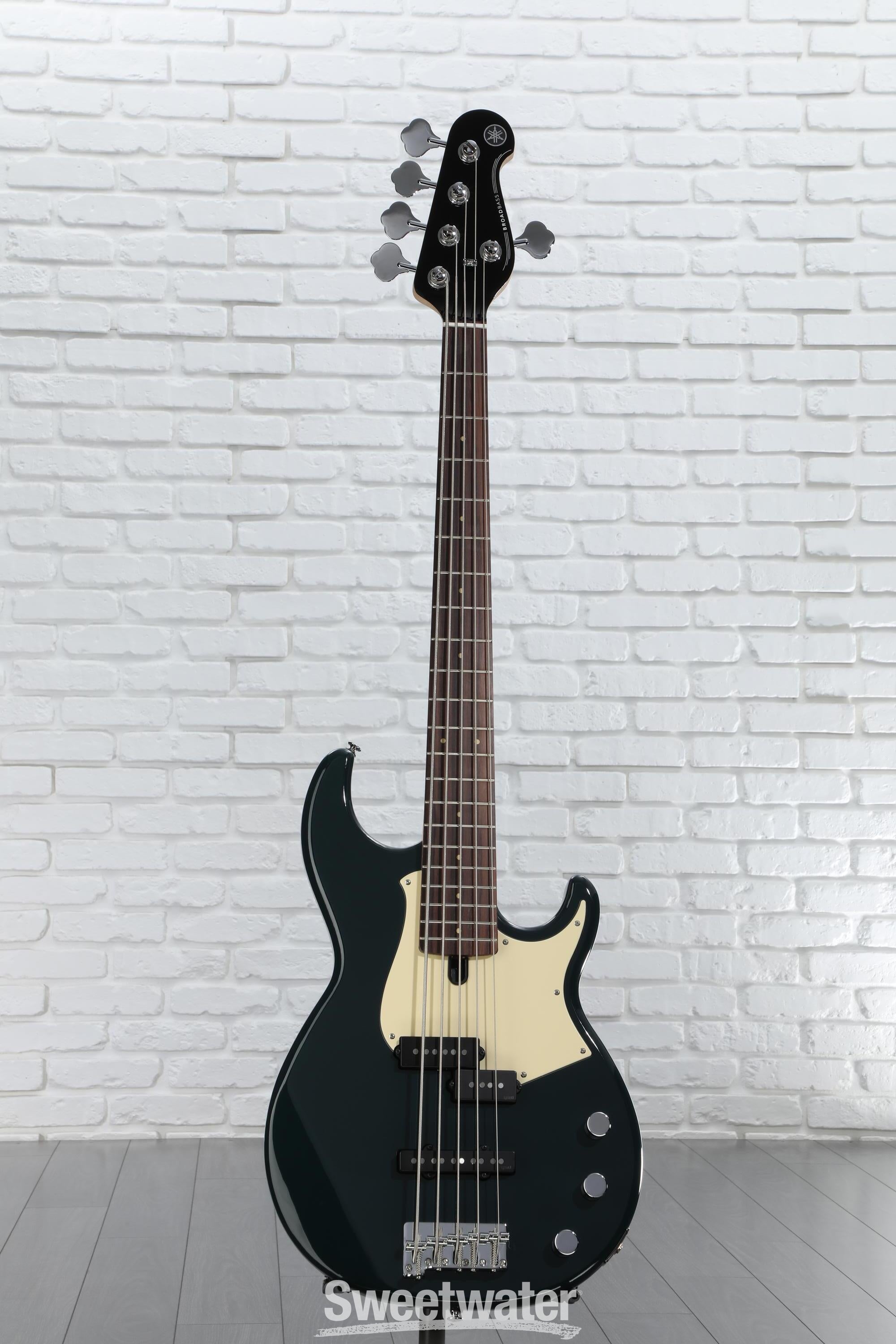 Yamaha BB435 5-string Bass Guitar - Teal Blue | Sweetwater