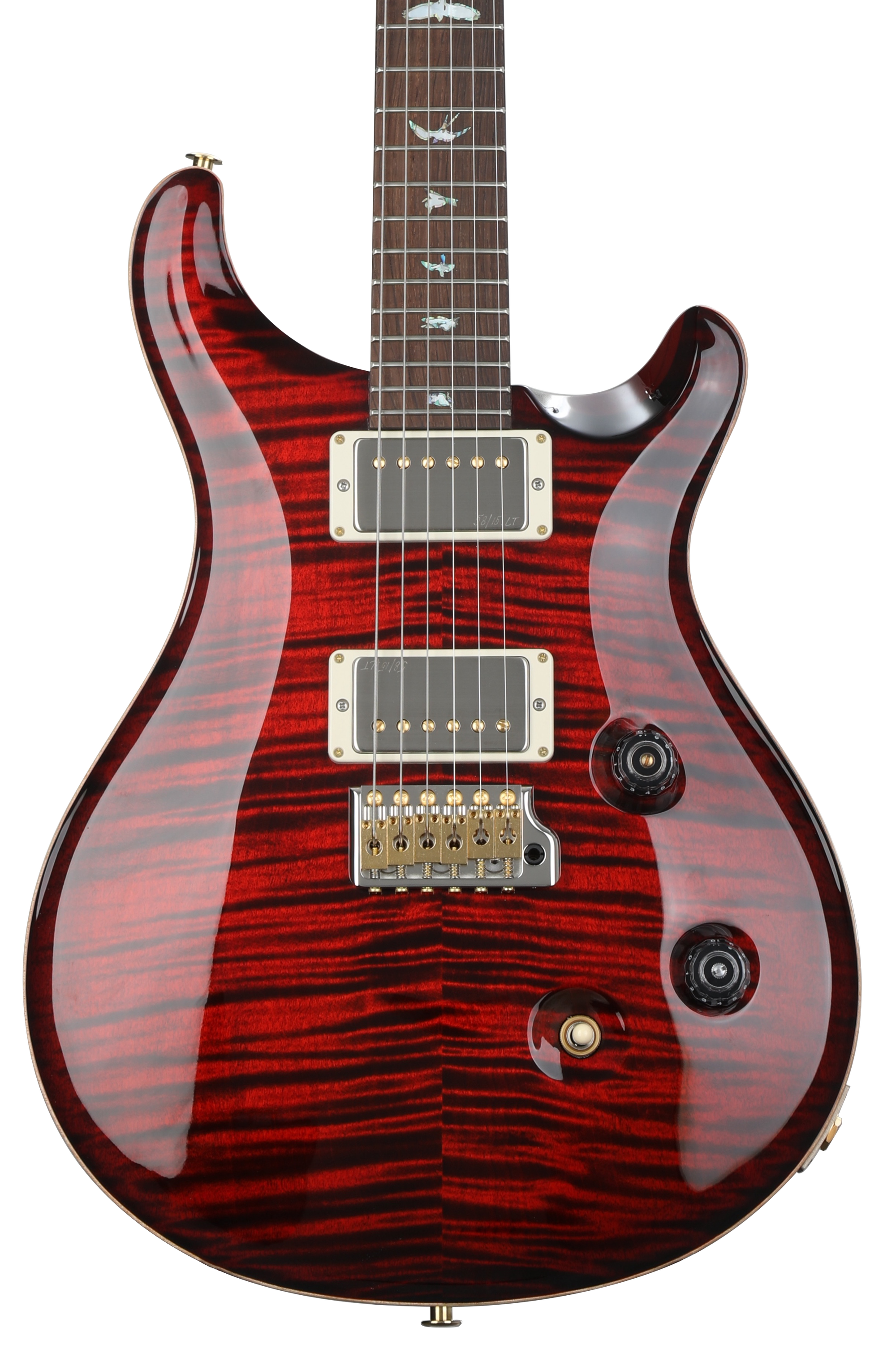 PRS S2 Custom 24-08 Electric Guitar - Fire Red Burst