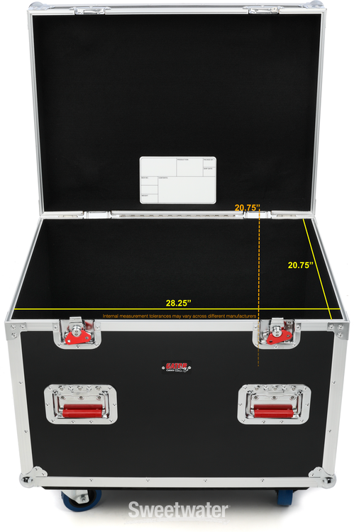 Gator G-TOURTRK3022HS Truck Pack Trunk Case with Casters | Sweetwater