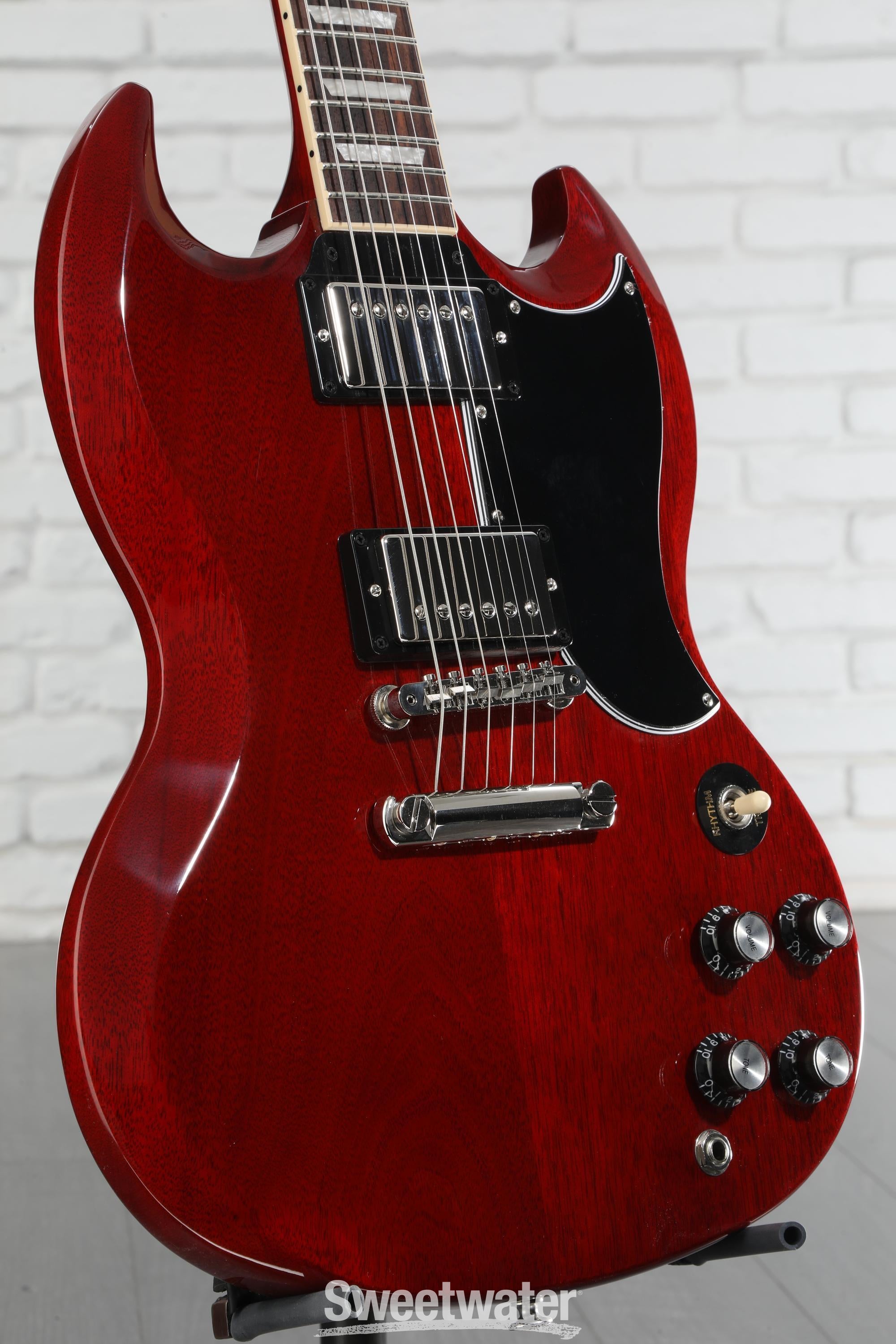 Gibson SG standard ‘61 Gibson SG Standard '61 Custom Color Electric Guitar (with Case)