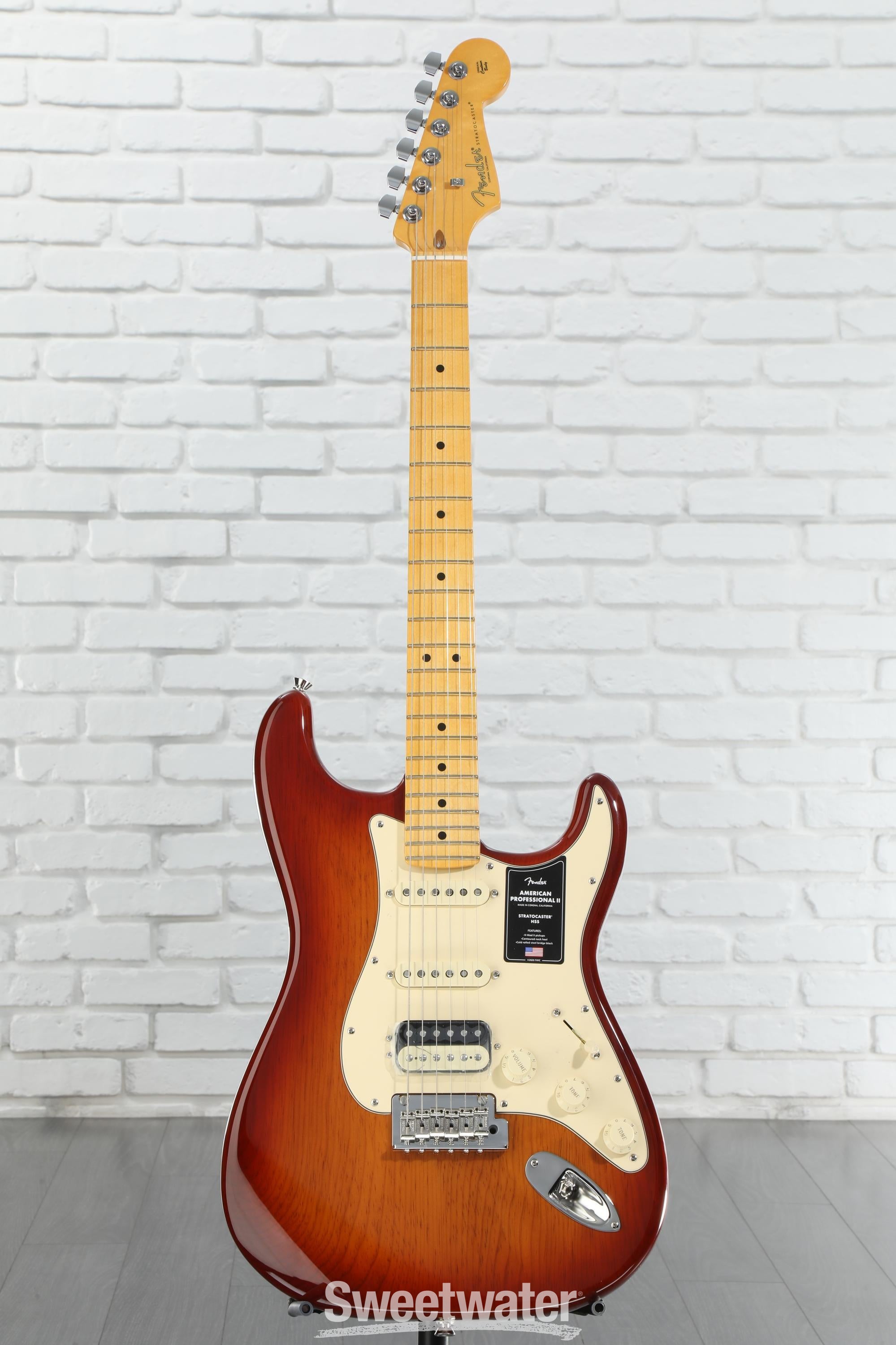 Fender American Professional II Stratocaster HSS - Sienna