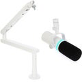 Photo of BEACN Mic USB-C Dynamic Broadcast Microphone with Boom Stand - White