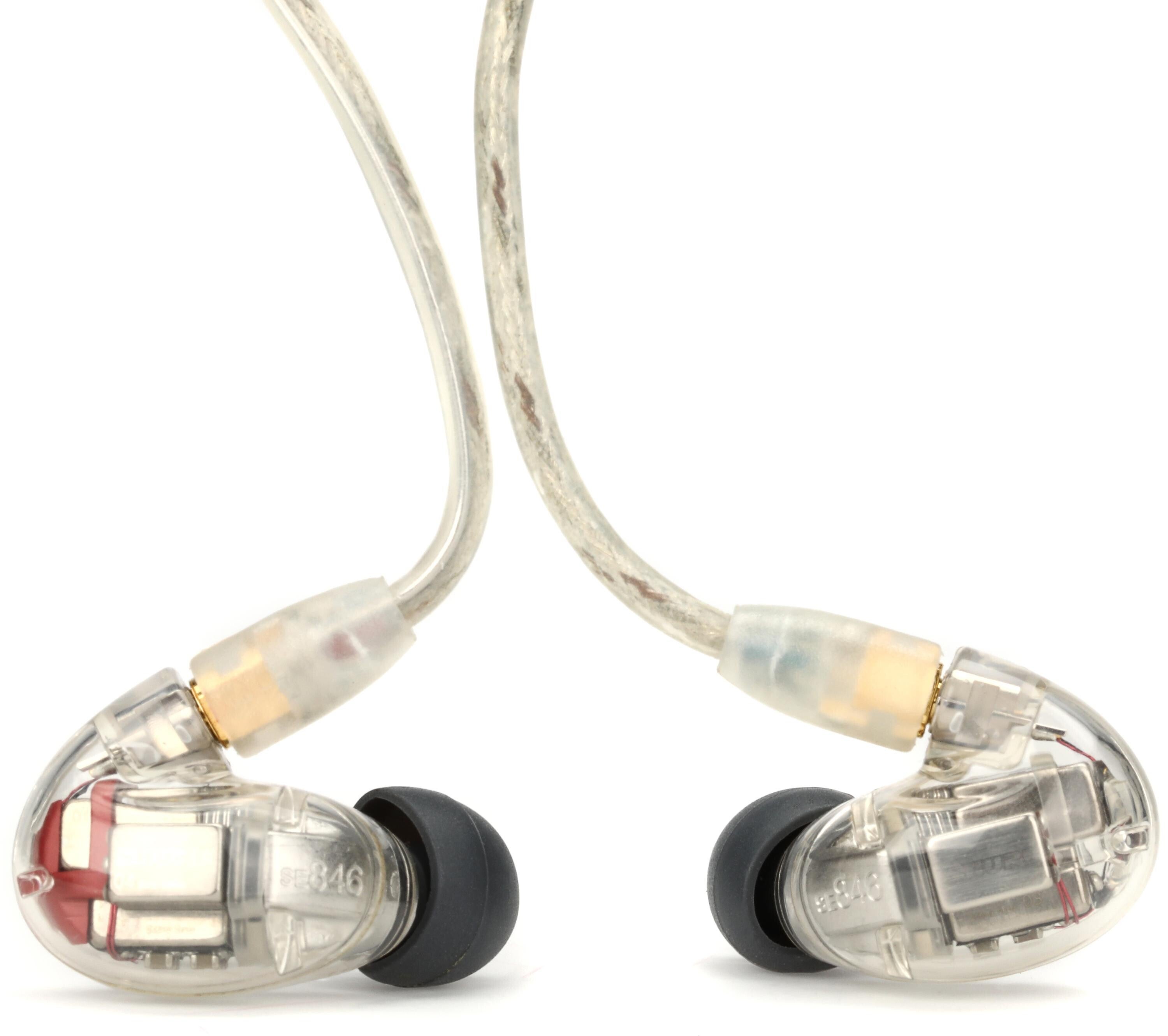 Shure SE846 Sound Isolating Earphones - Clear Reviews | Sweetwater