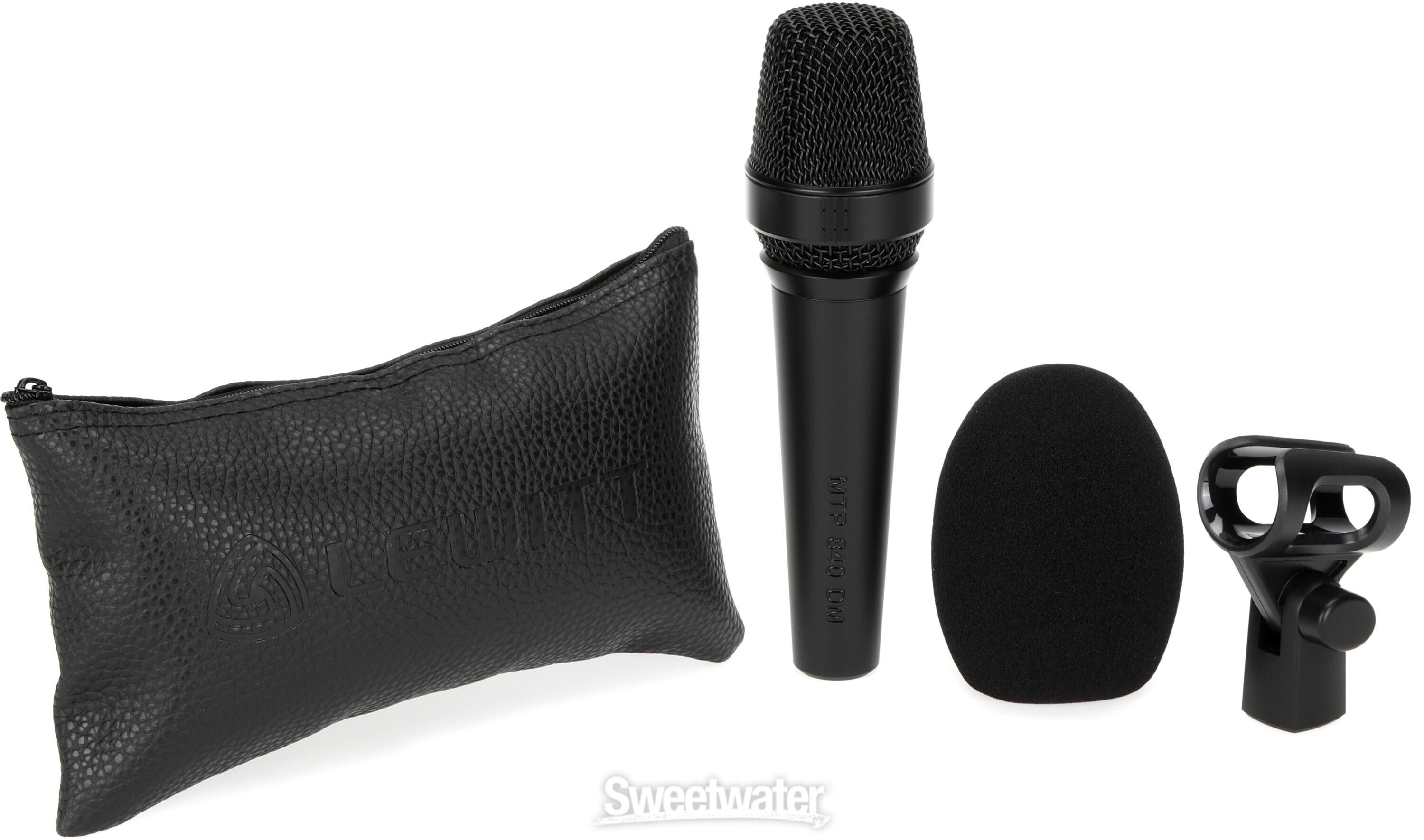 Lewitt MTP 840 DM Supercardioid Dynamic Vocal Microphone | Sweetwater