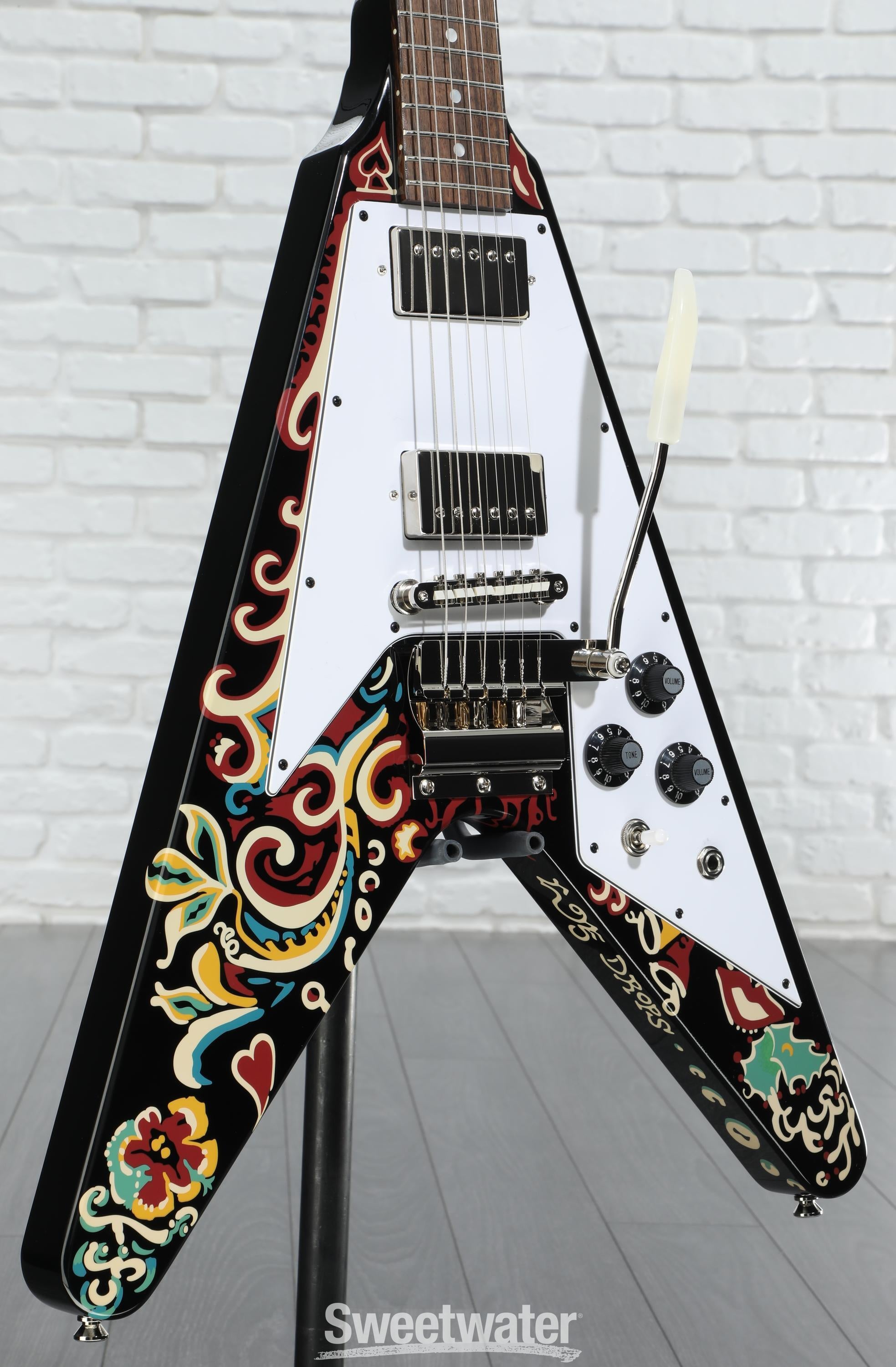 ギター Epiphone Jimi Hendrix Love Drops FlyingV Epiphone Jimi Hendrix 