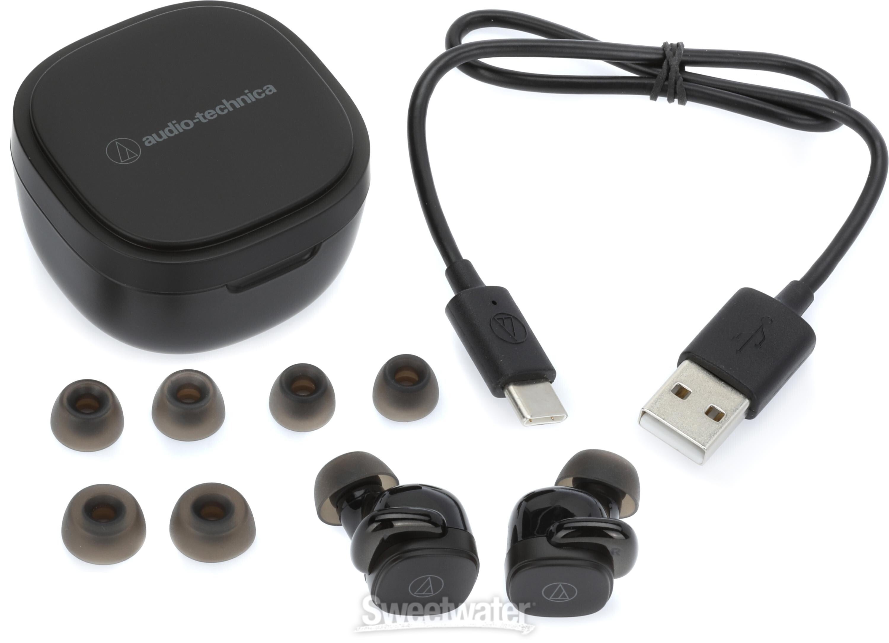 Audio technica discount wireless earbuds review