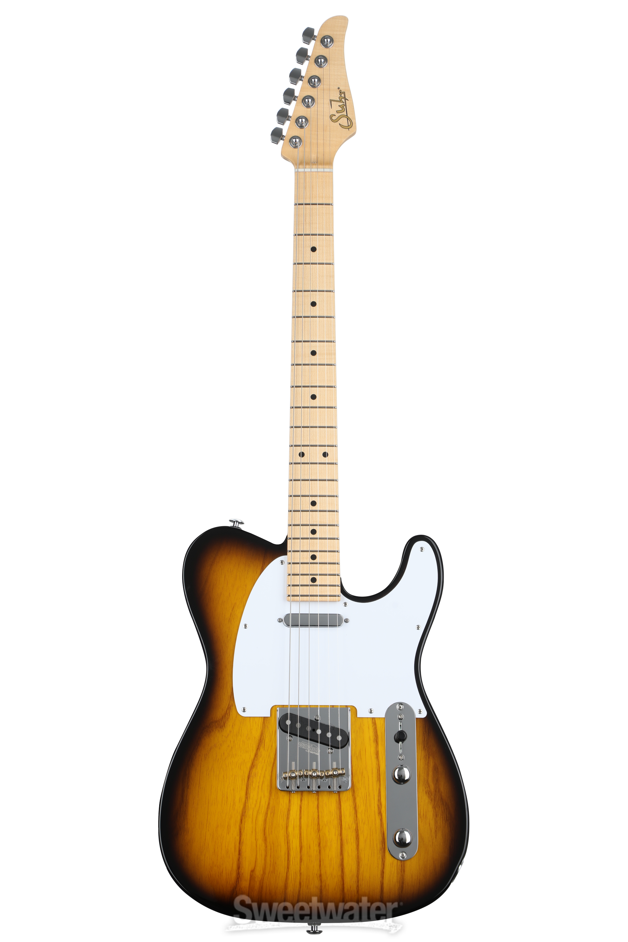 Suhr Classic T Electric Guitar - 2-tone Tobacco Burst