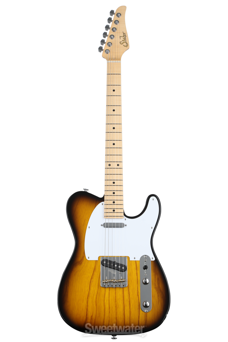 Suhr Classic T Electric Guitar - 2-tone Tobacco Burst | Sweetwater
