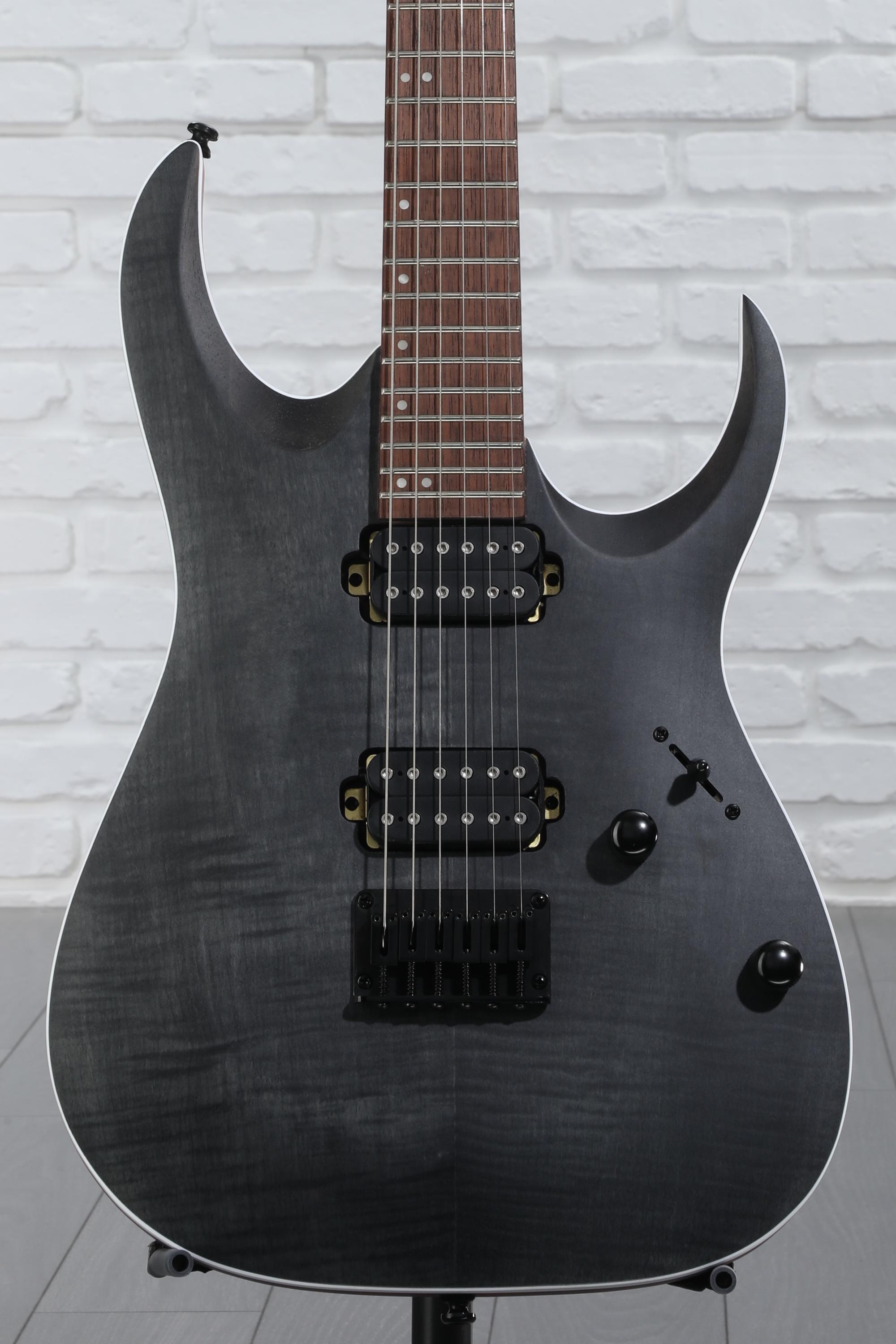 ギター Ibanez RGA42FML (Transparent Gray Flat) Ibanez RGA RGA42FM - Transparent Grey Flat - Get Loud Music
