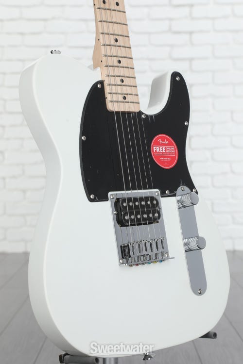 Squier Sonic Esquire Electric Guitar - Alpine White with Maple Fingerboard