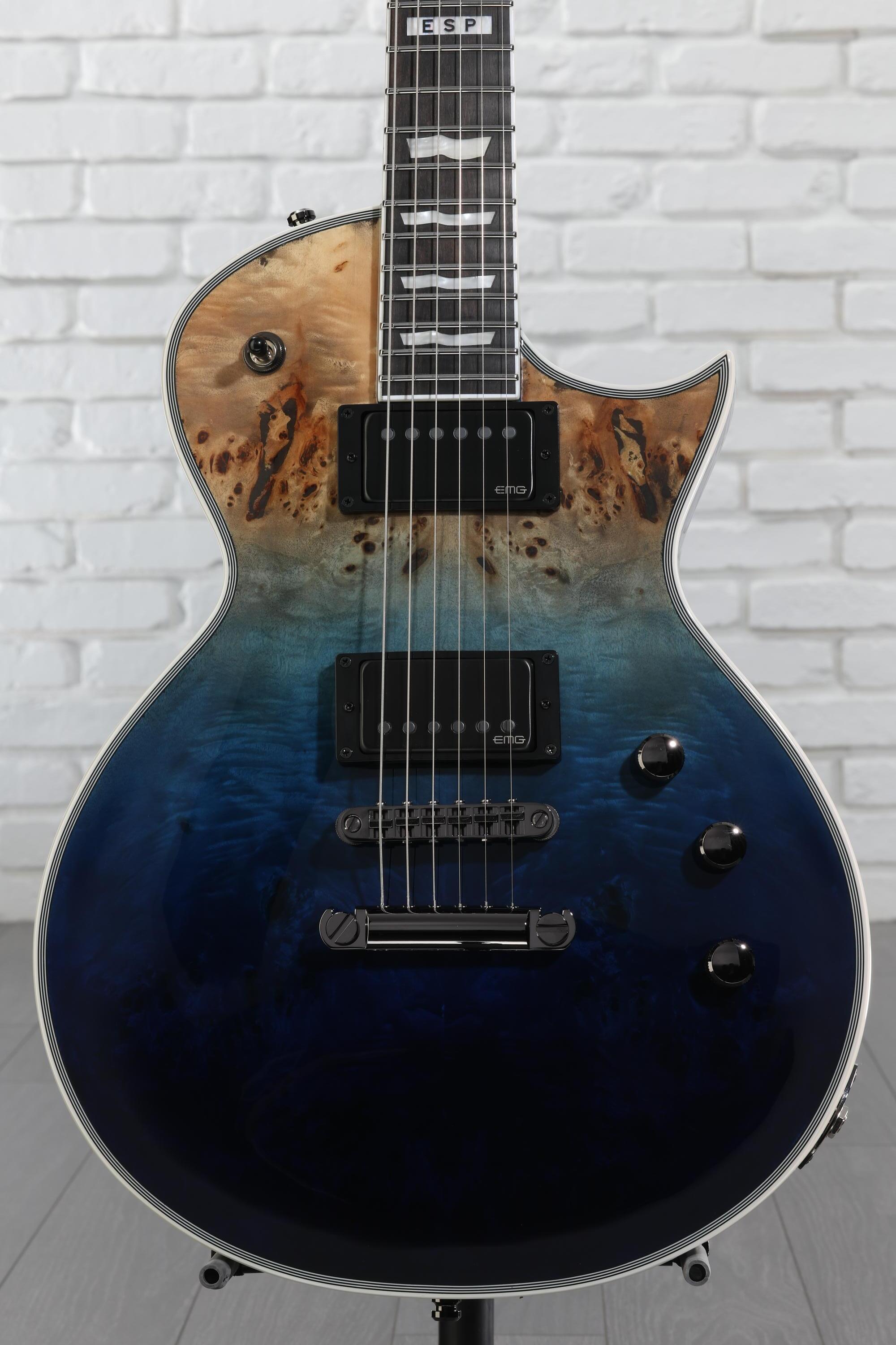 ESP E-II Eclipse - Blue Natural Fade | Sweetwater