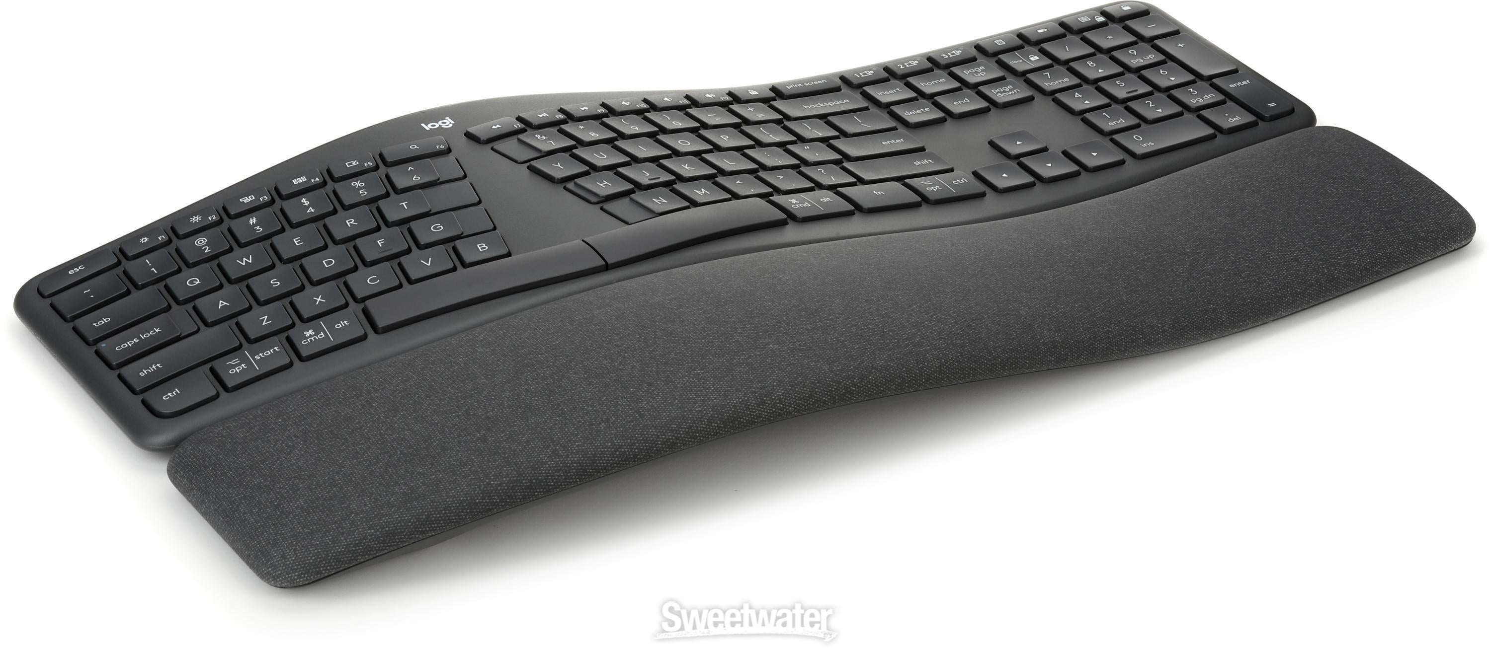 Logitech Ergo K860 Wireless Ergonomic Split Keyboard | Sweetwater