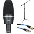 Photo of AKG C3000 Large-diaphragm Condenser Microphone with Stand and Cable