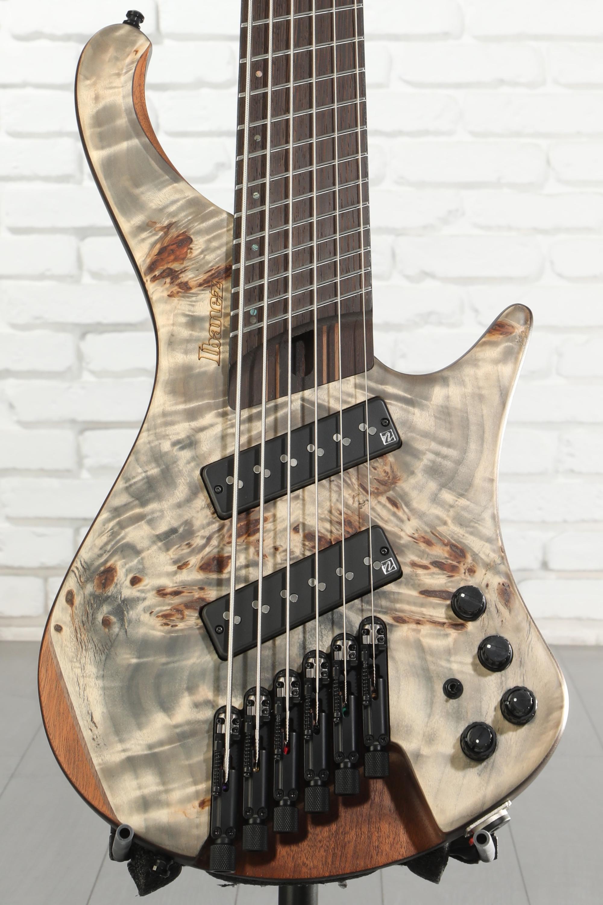 Ibanez Bass Workshop EHB1506MS Bass Guitar - Black Ice Flat
