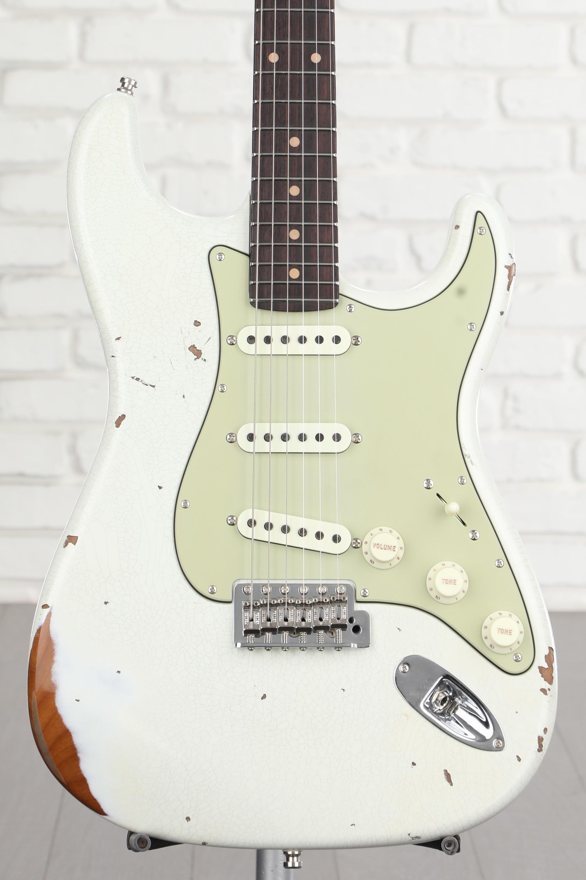 Fender Custom Shop GT11 Heavy Relic Stratocaster - Olympic