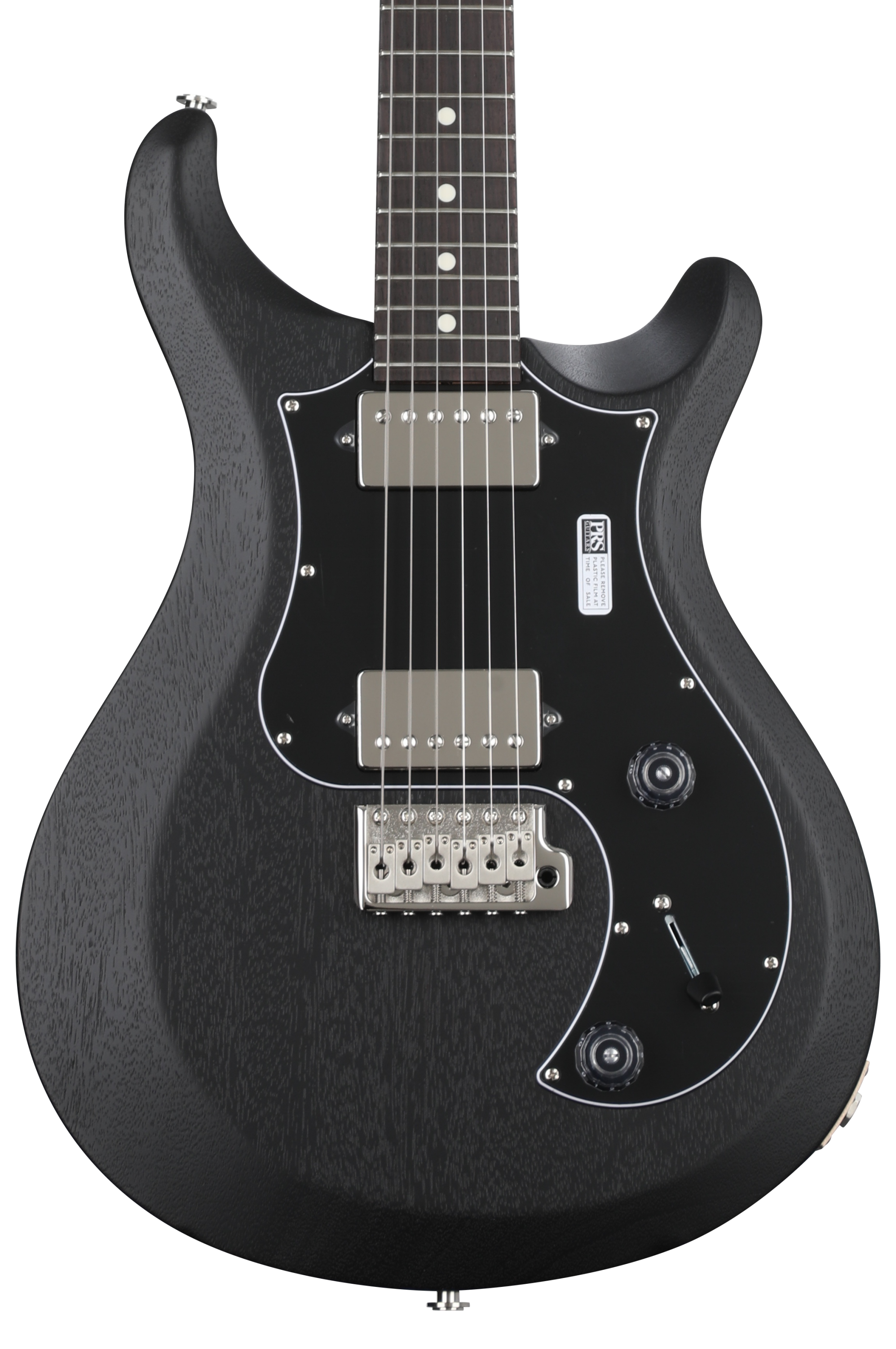 PRS S2 Satin Standard 22 Electric Guitar - Charcoal | Sweetwater