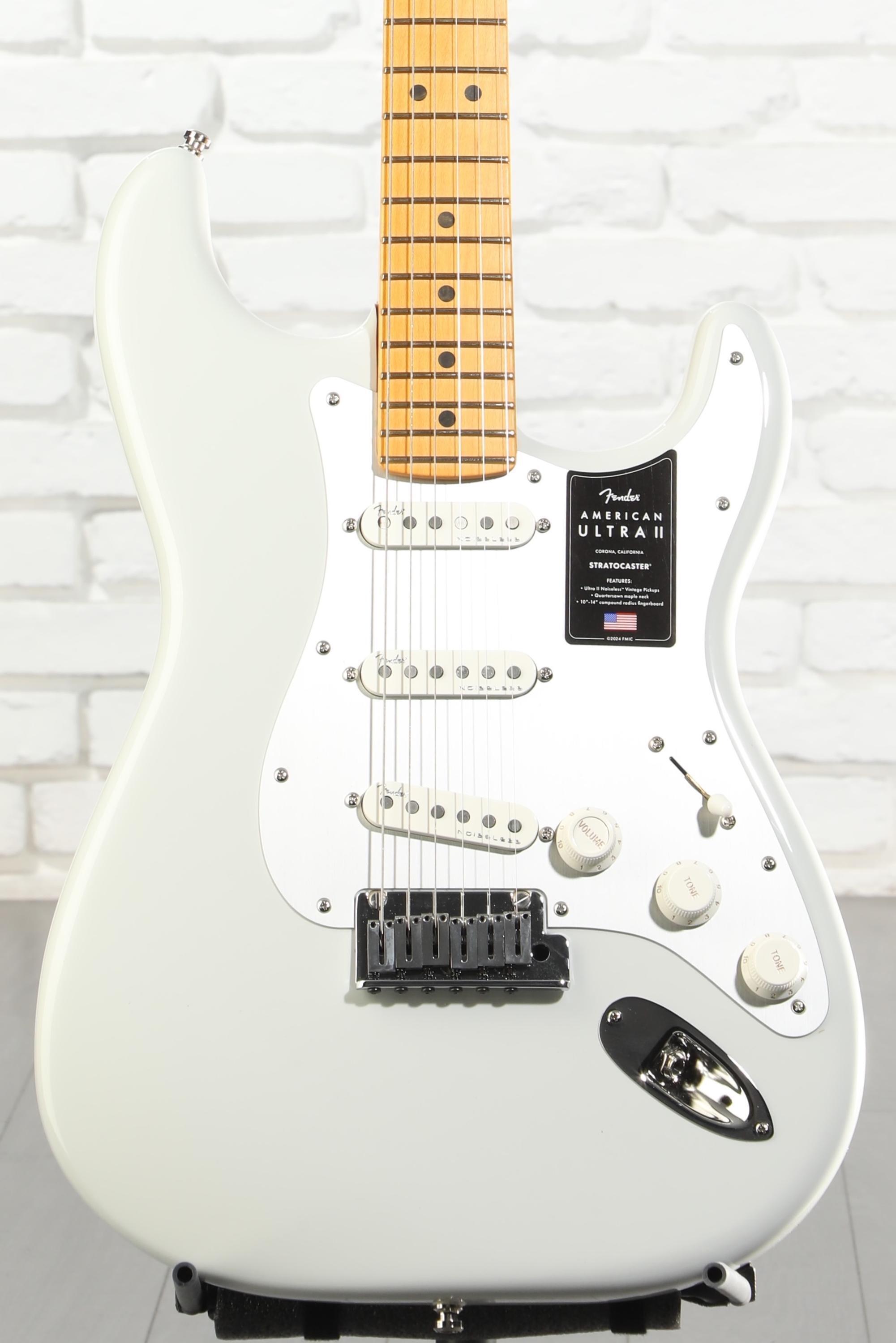 Fender American Ultra II Stratocaster Electric Guitar - Avalanche