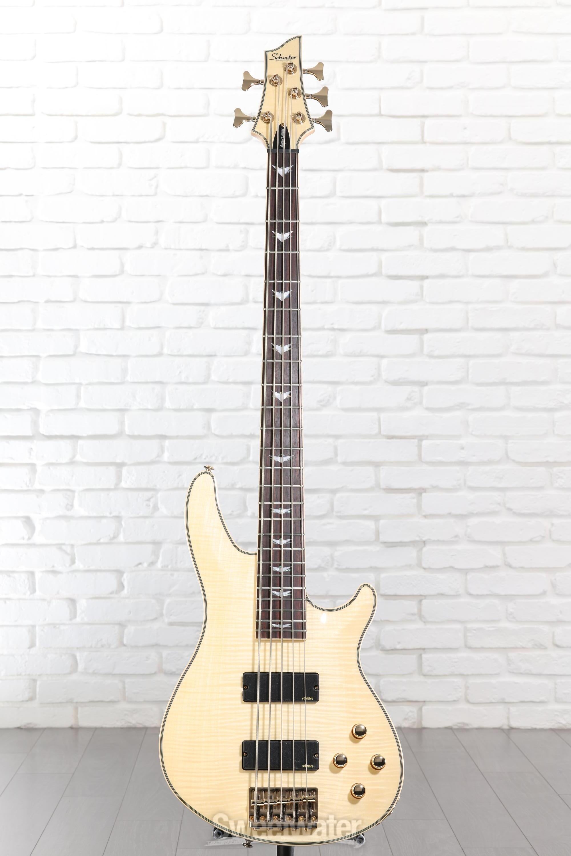 Schecter Omen Extreme-5 Bass Guitar - Natural | Sweetwater