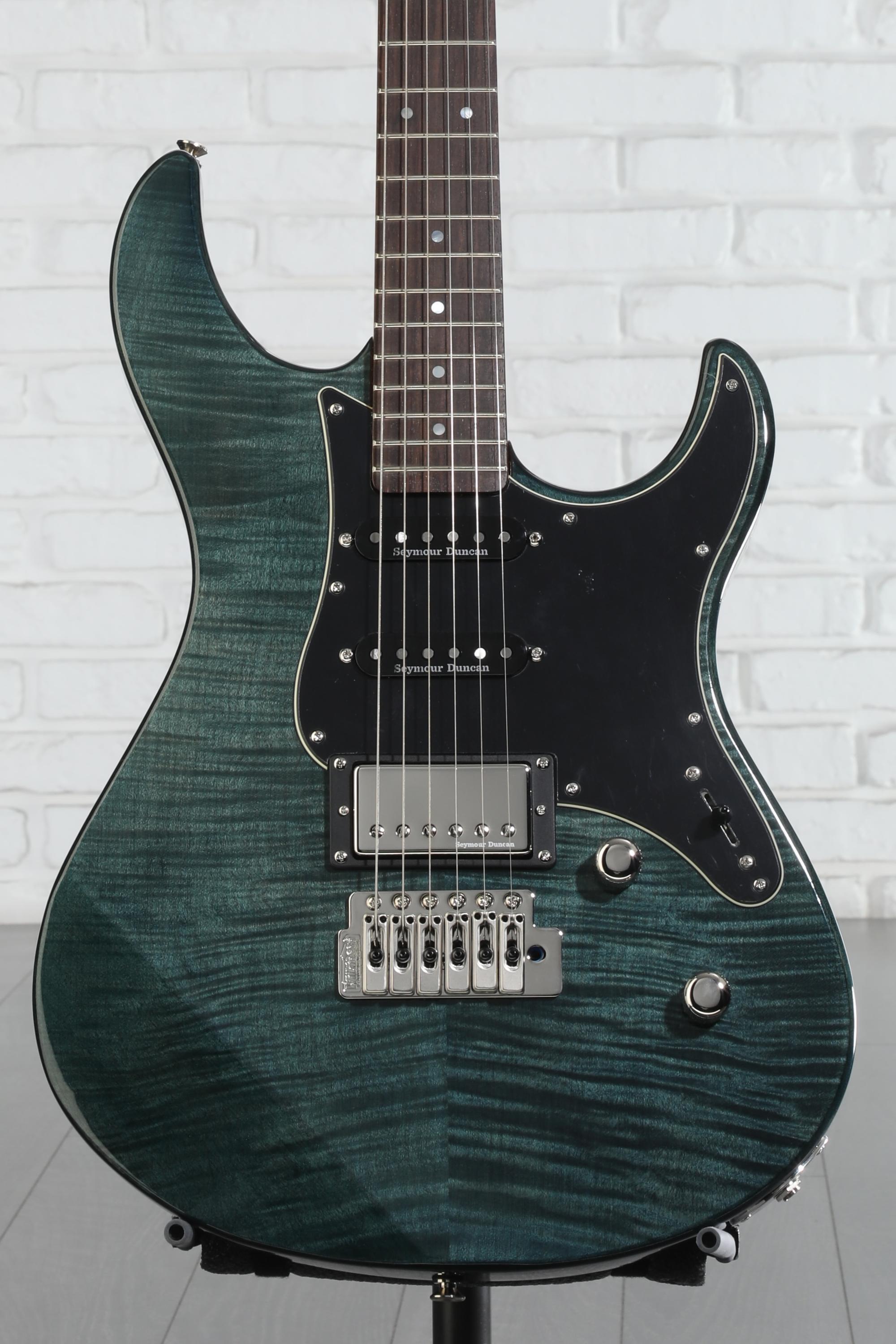 Yamaha Pacifica PAC612VIIFM Electric Guitar - Indigo Blue | Sweetwater