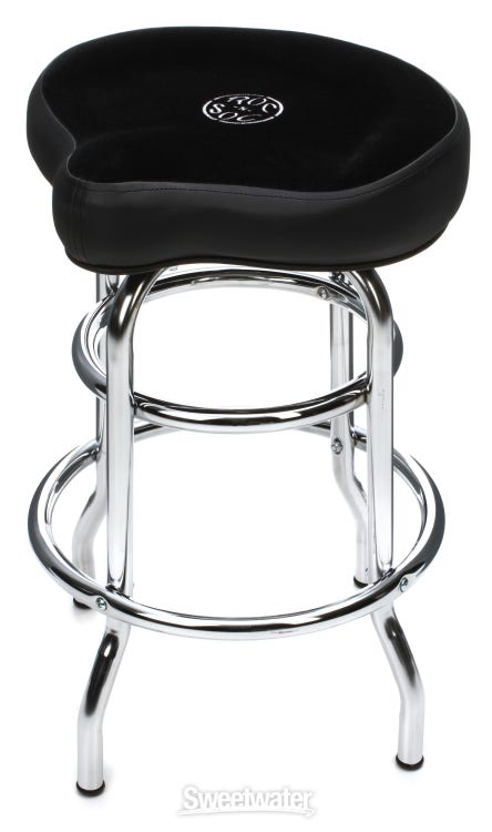 Roc-N-Soc Tower Seat with Saddle - Short, Black Velour