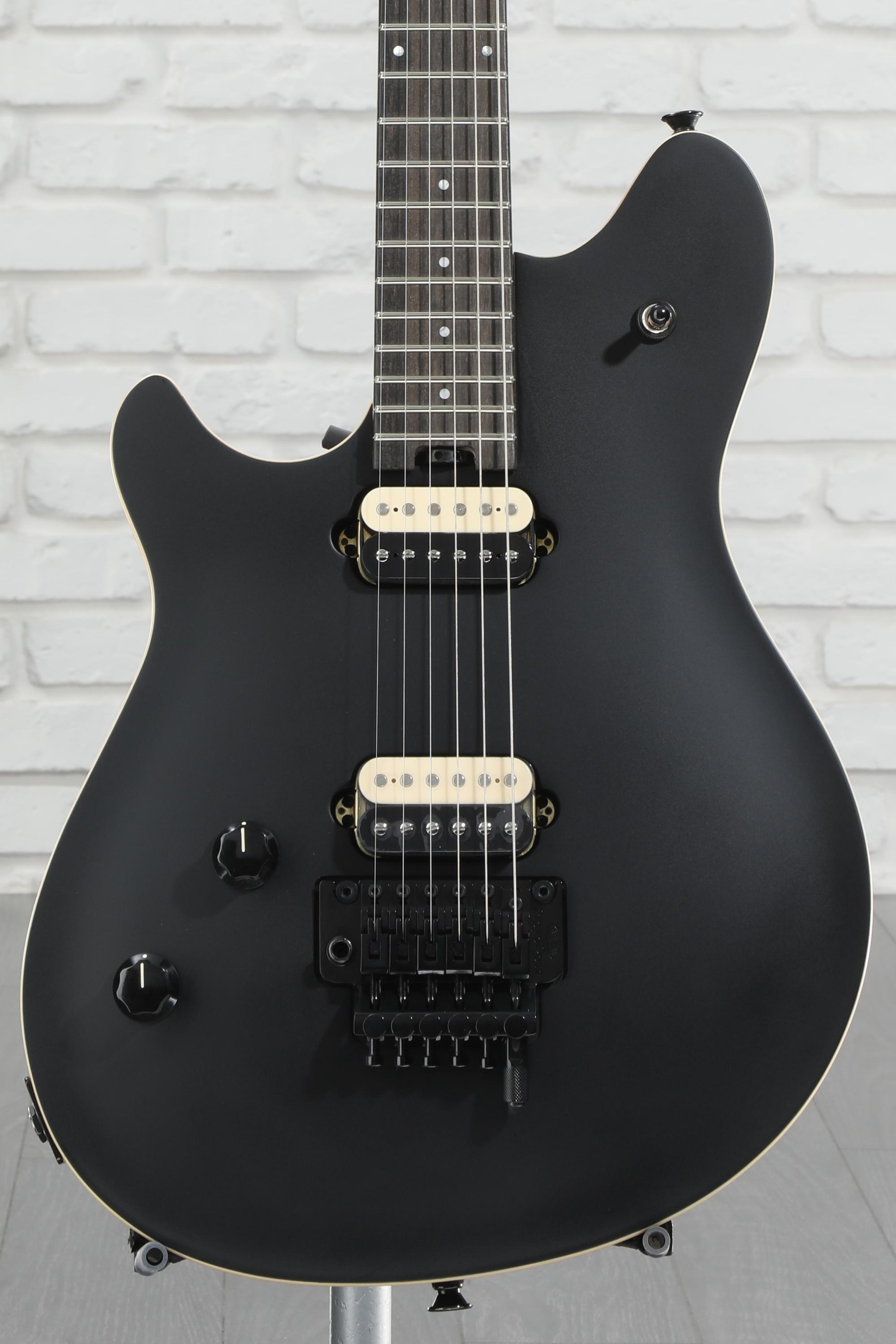 EVH Wolfgang Special Left-handed Electric Guitar - Stealth Black |  Sweetwater