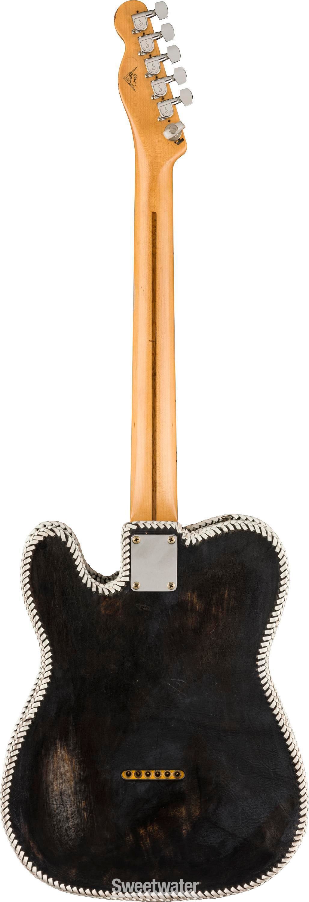 Limited-edition Masterbuilt Waylon Jennings Telecaster Relic