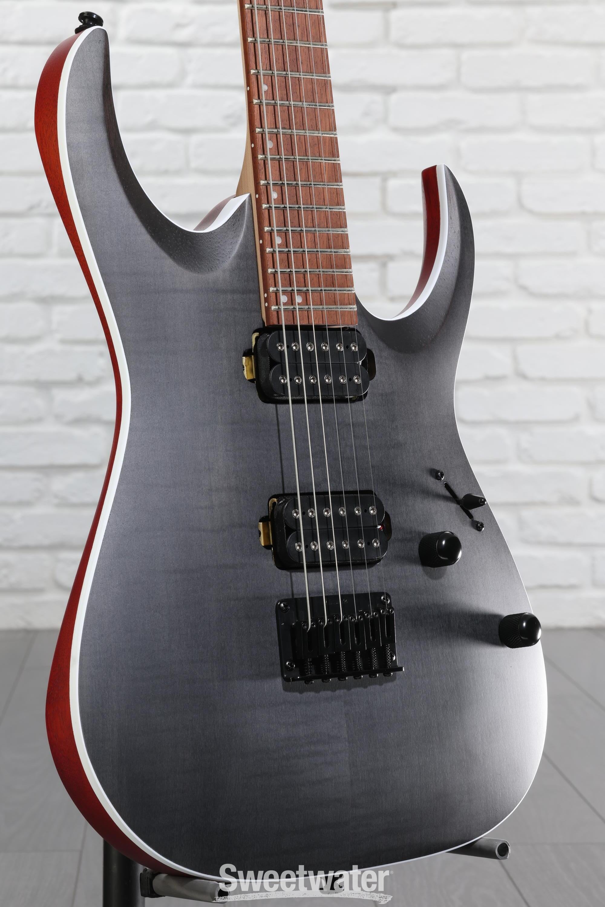 Ibanez Standard RGA42FM - Transparent Gray Flat | Sweetwater