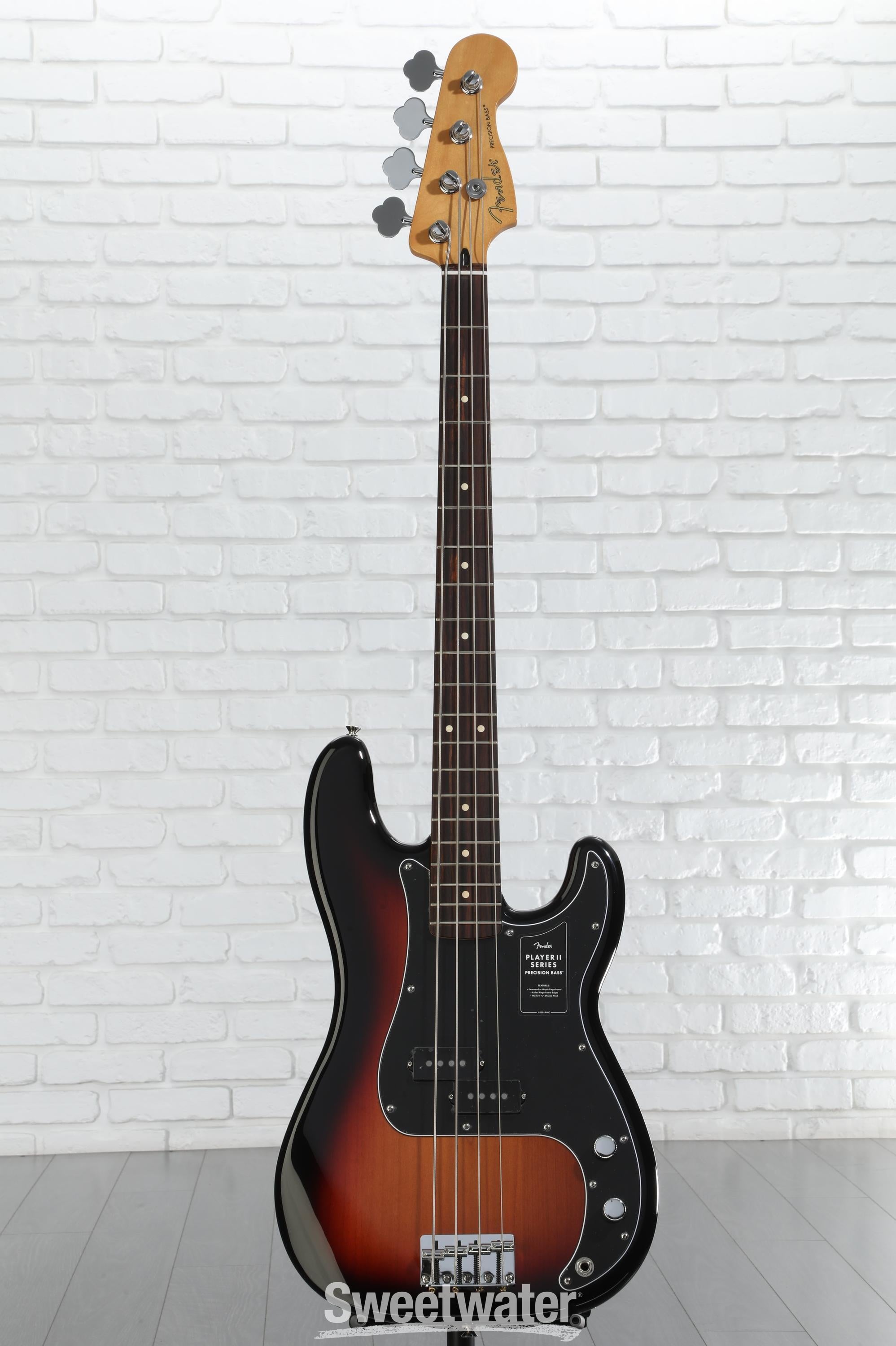 ベース Fender Precision Bass Thunder Road Guitars - New Fender Player II Limited Edition