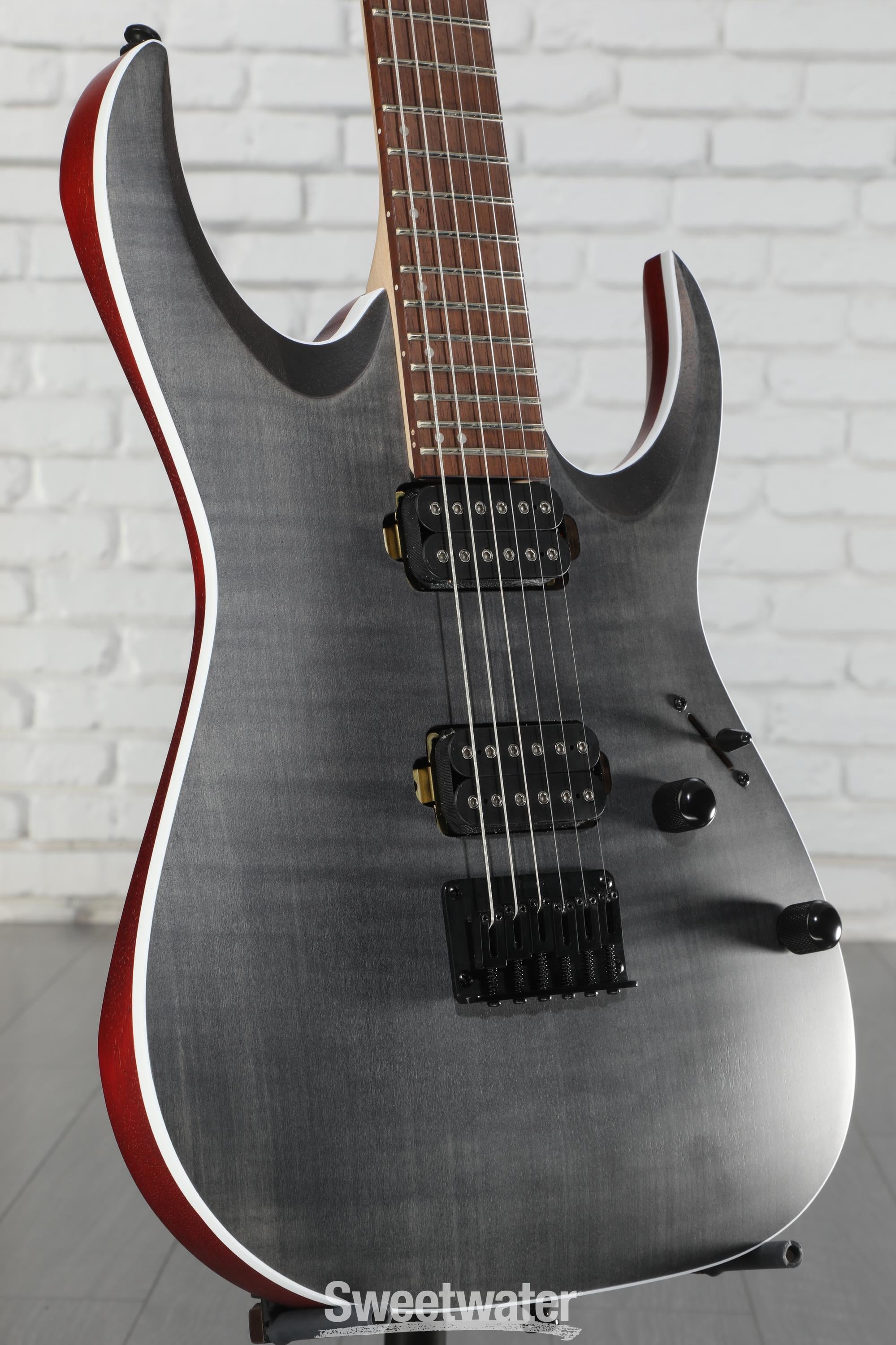 Ibanez Standard RGA42FM - Transparent Gray Flat | Sweetwater