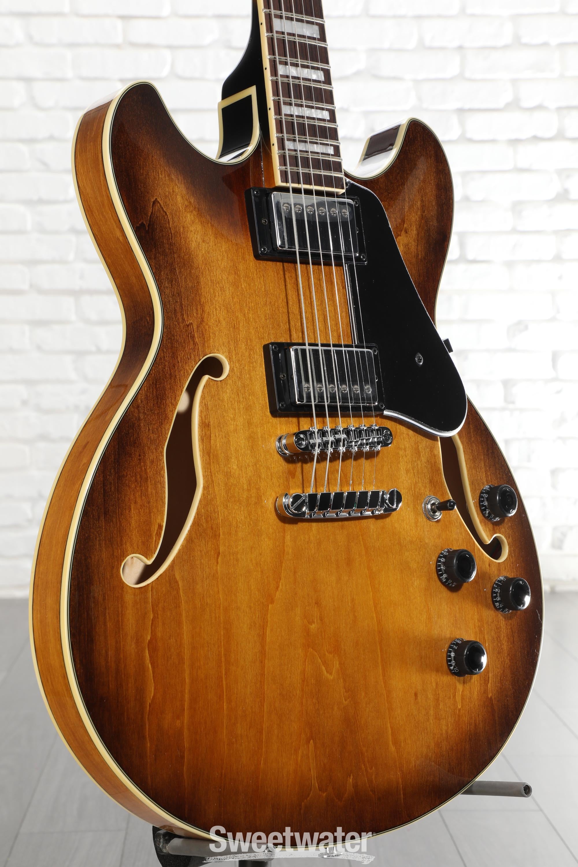 Ibanez Artcore AS73 Electric Guitar - Tobacco Brown | Sweetwater
