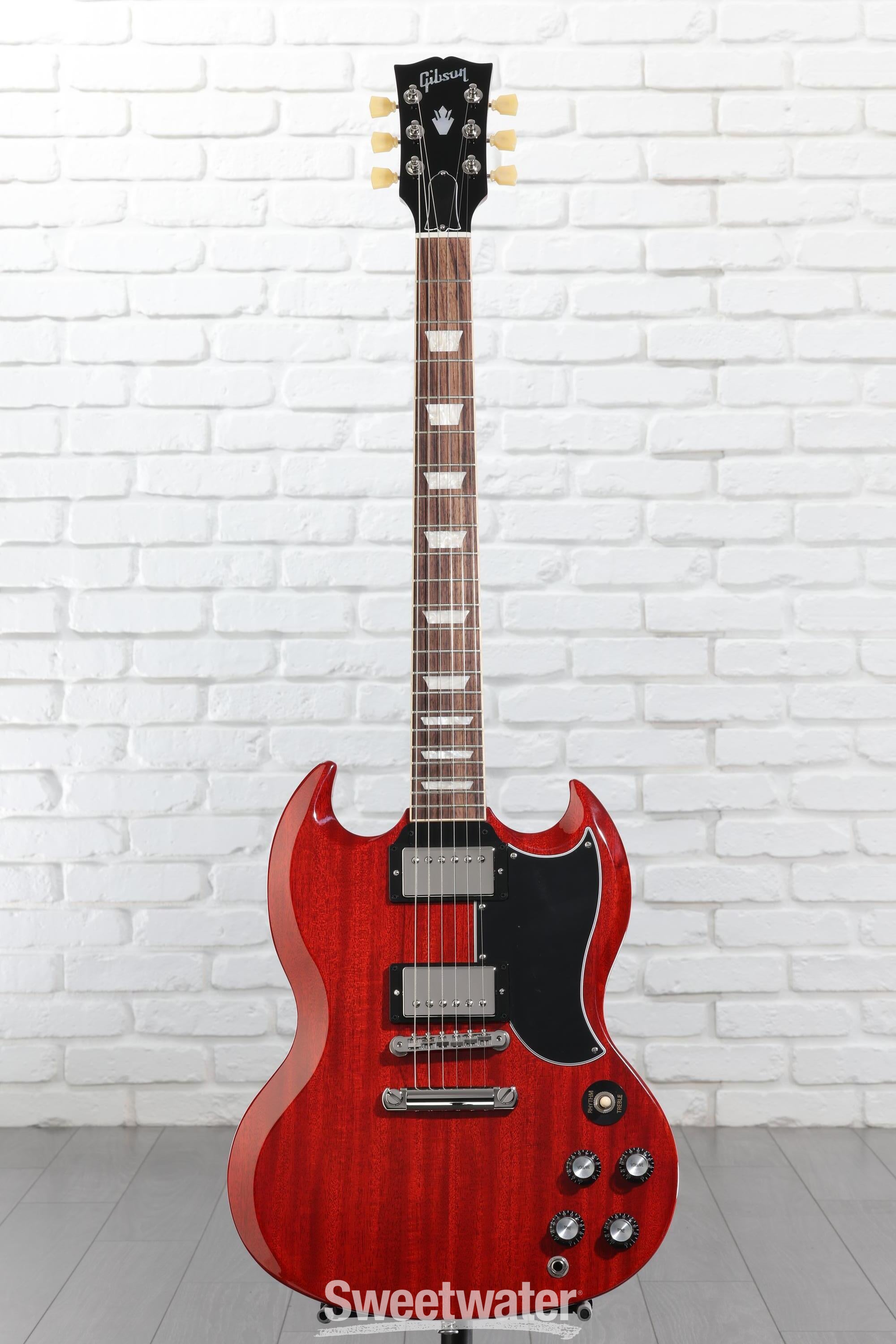 Gibson SG Standard '61 Electric Guitar - Vintage Cherry | Sweetwater