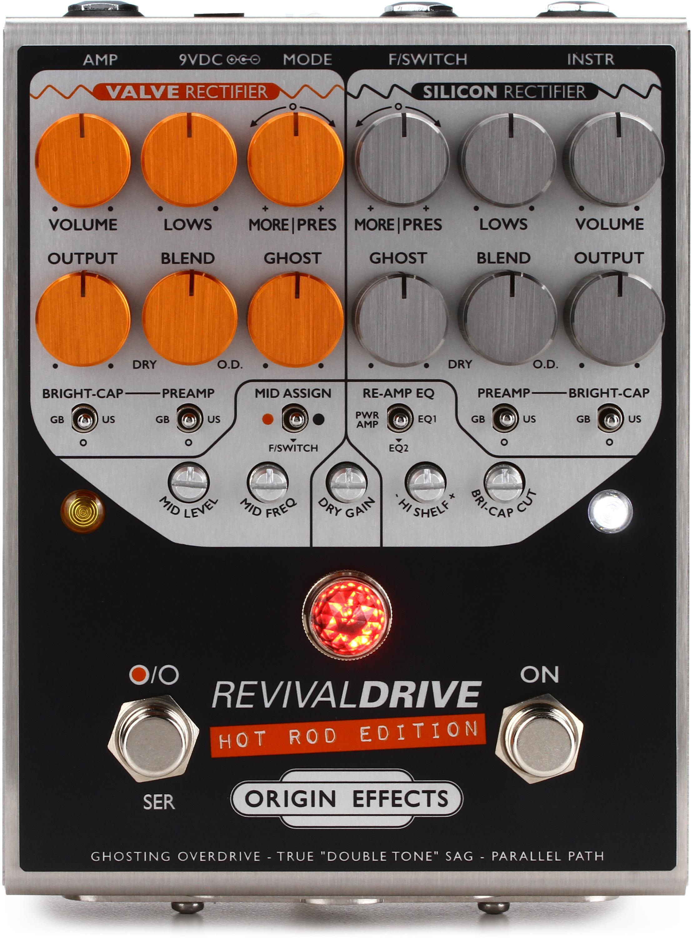 Origin Effects RevivalDRIVE Hot Rod Custom Overdrive Pedal