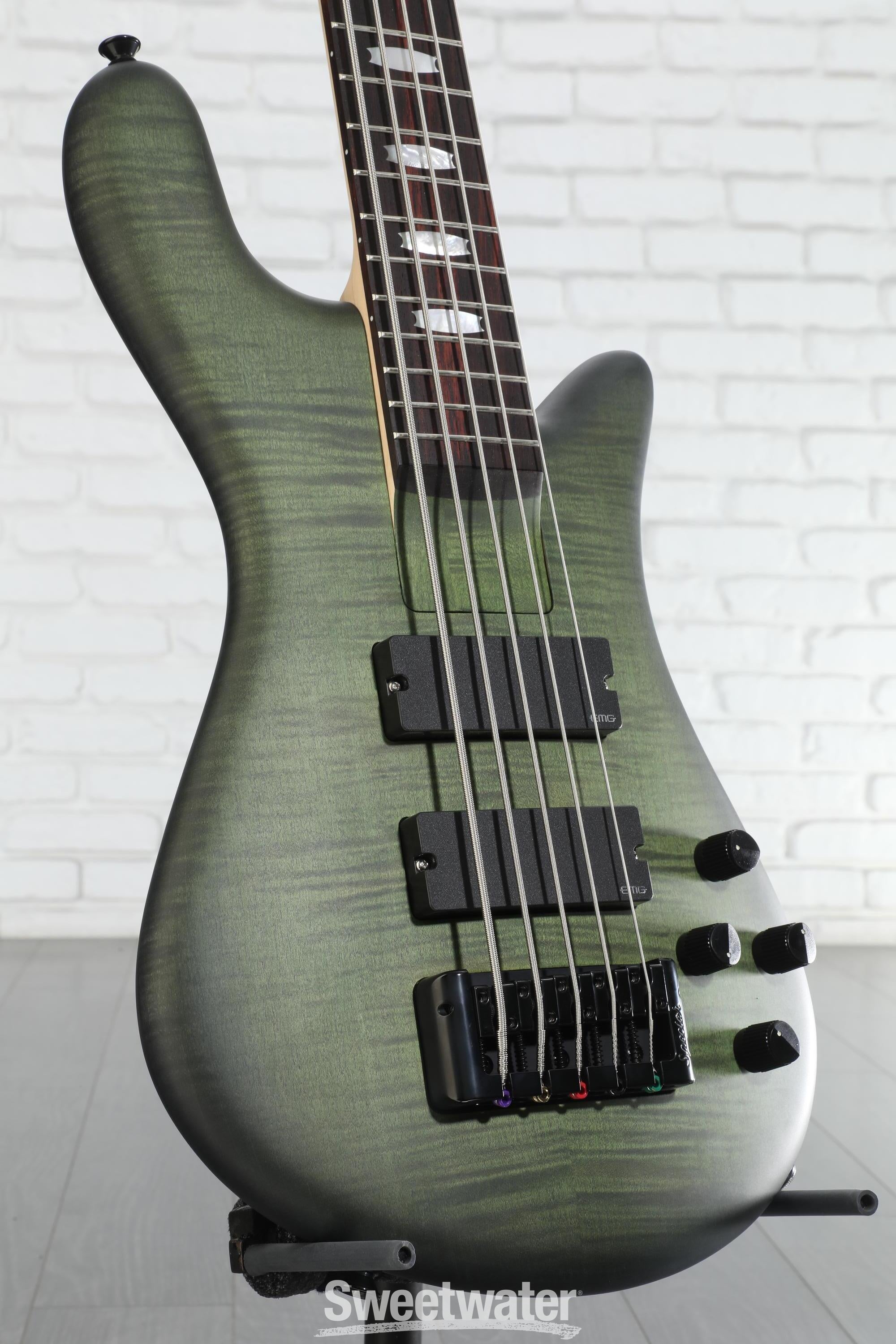 Spector Euro 5 LX Bolt-On Electric Bass Guitar - Haunted Moss