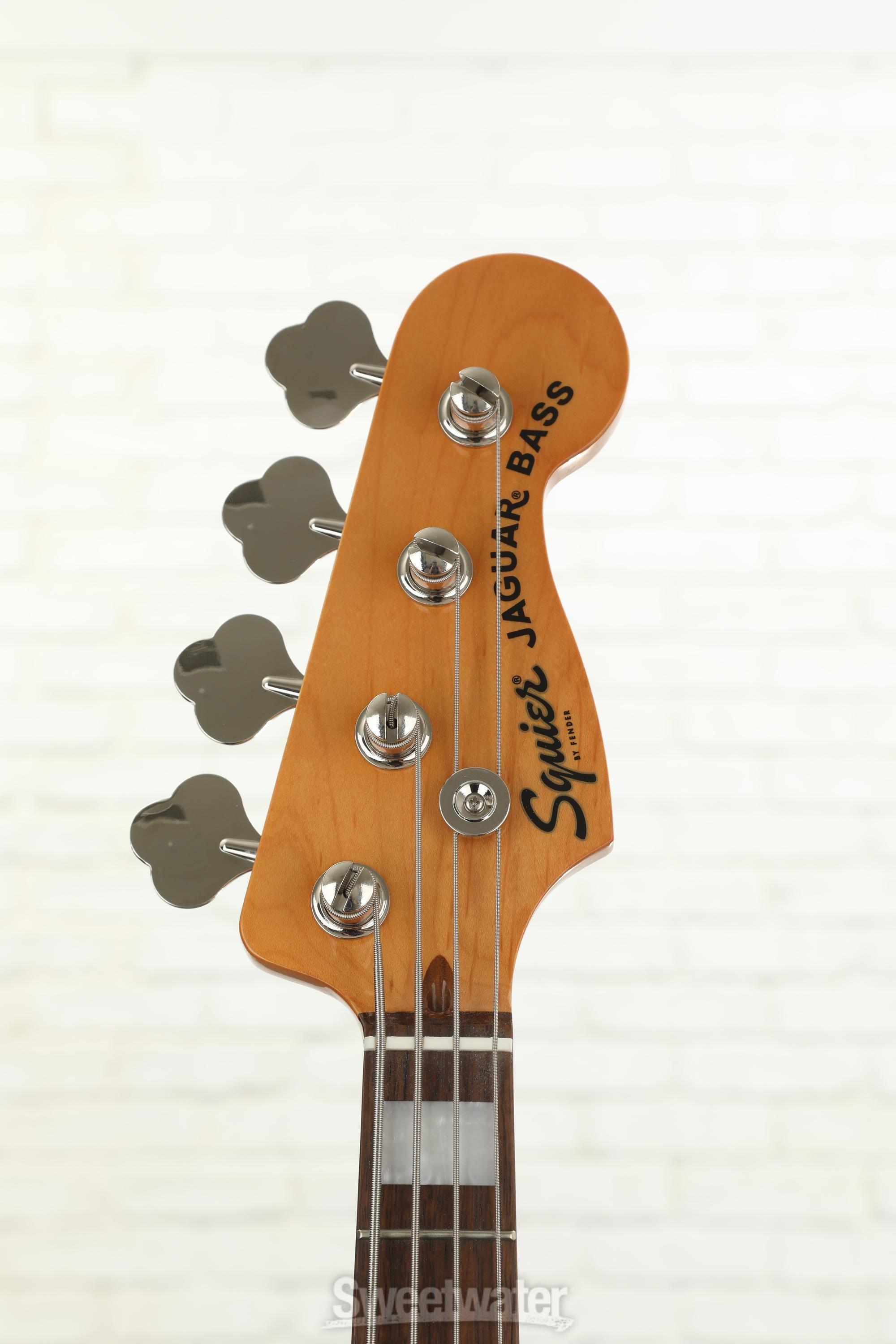 Squier Classic Vibe Jaguar Bass - 3-Color Sunburst | Sweetwater