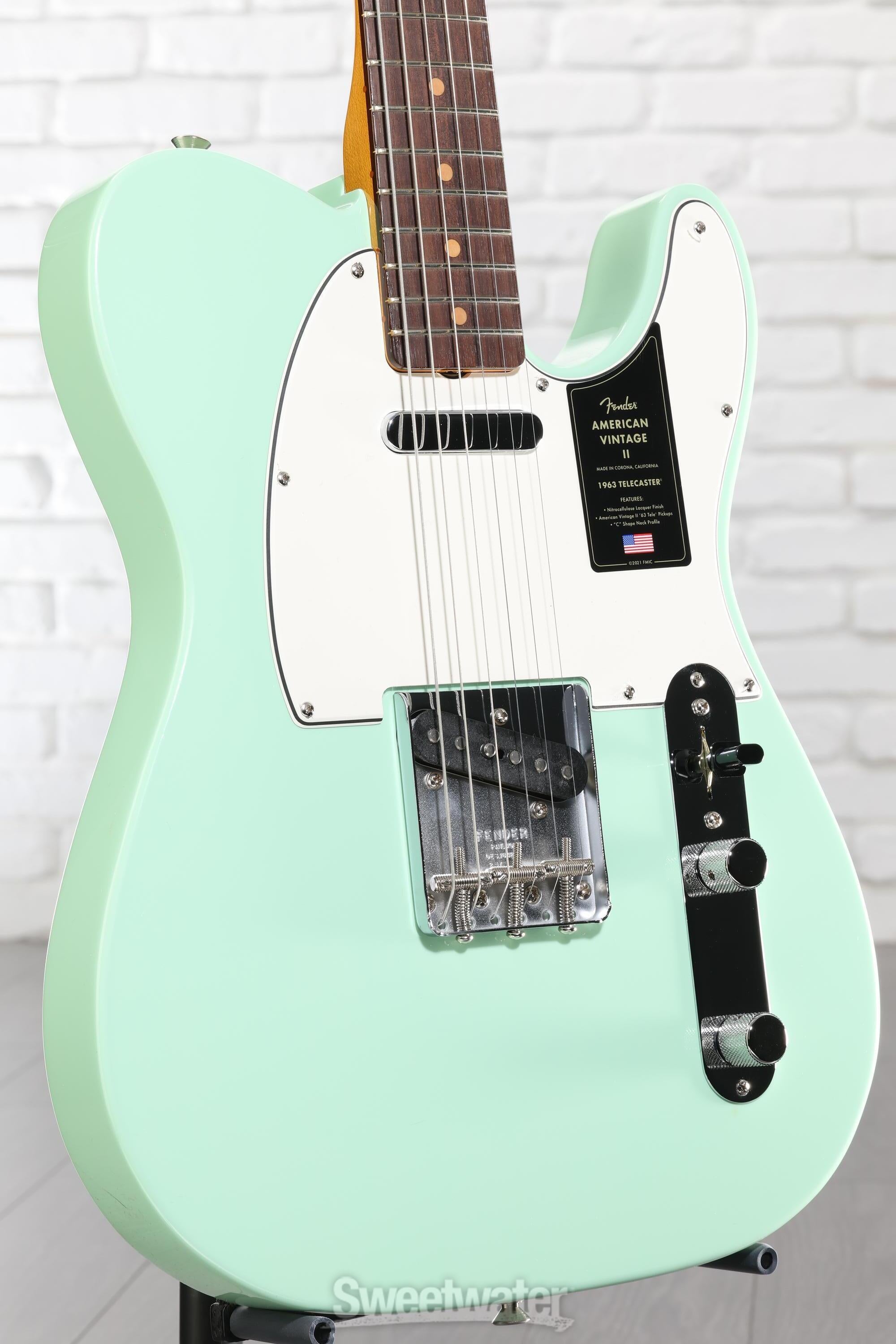 Fender American Vintage II 1963 Telecaster Electric Guitar - Surf