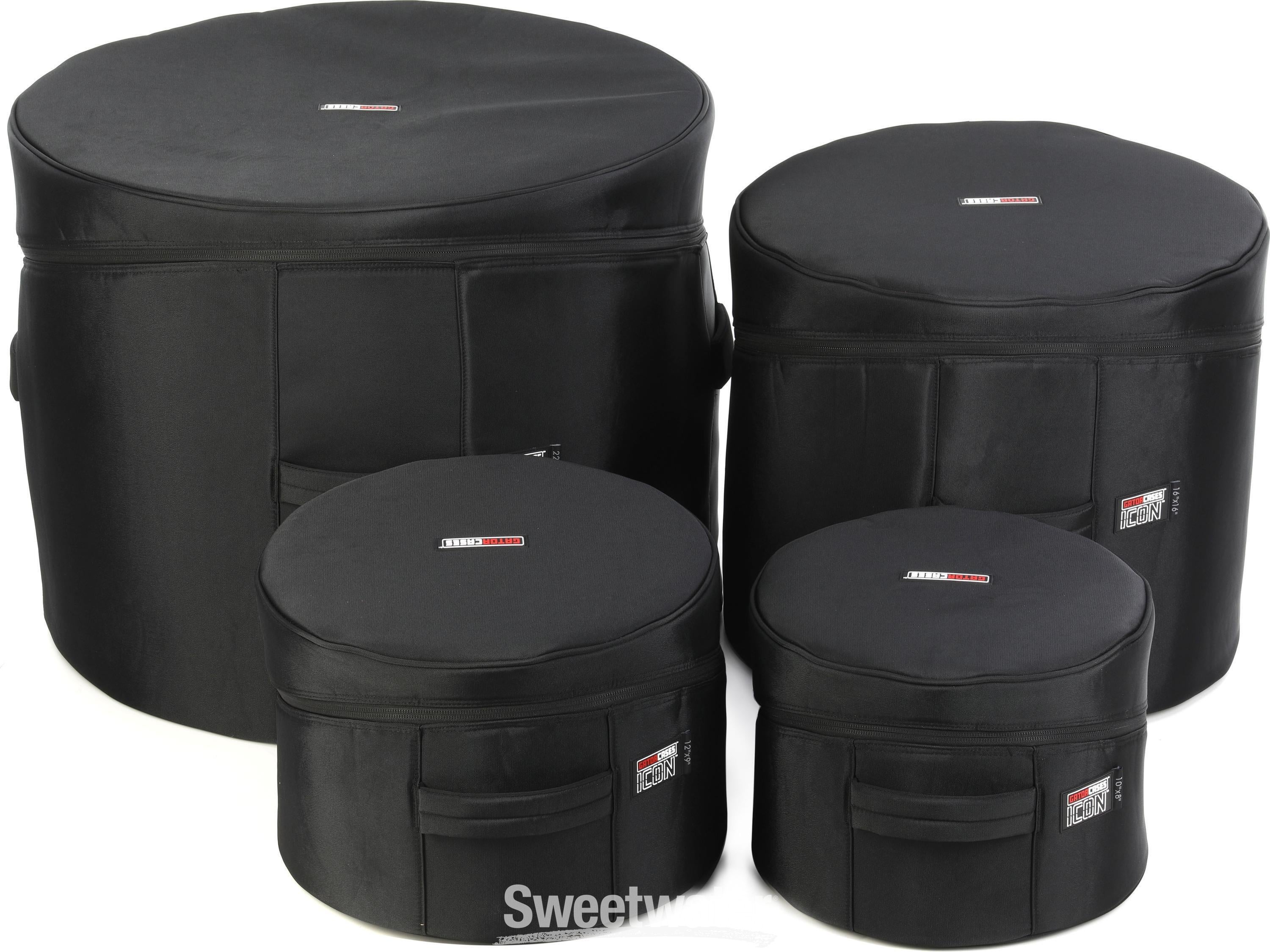 Gator Icon Series Rock Drum Set Bags | Sweetwater