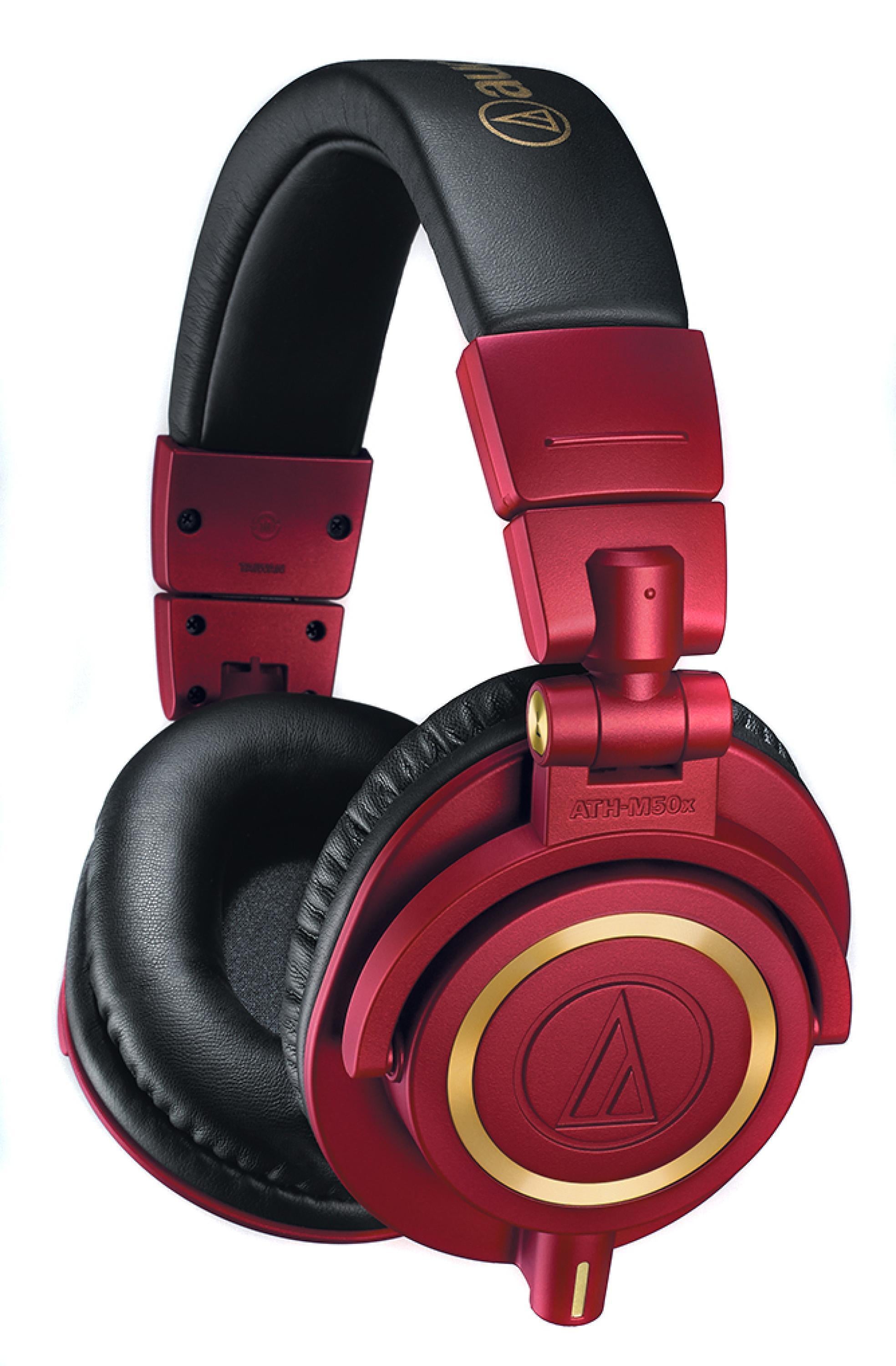 Audio Technica ATH M50x Closed back Studio Headphones Limited