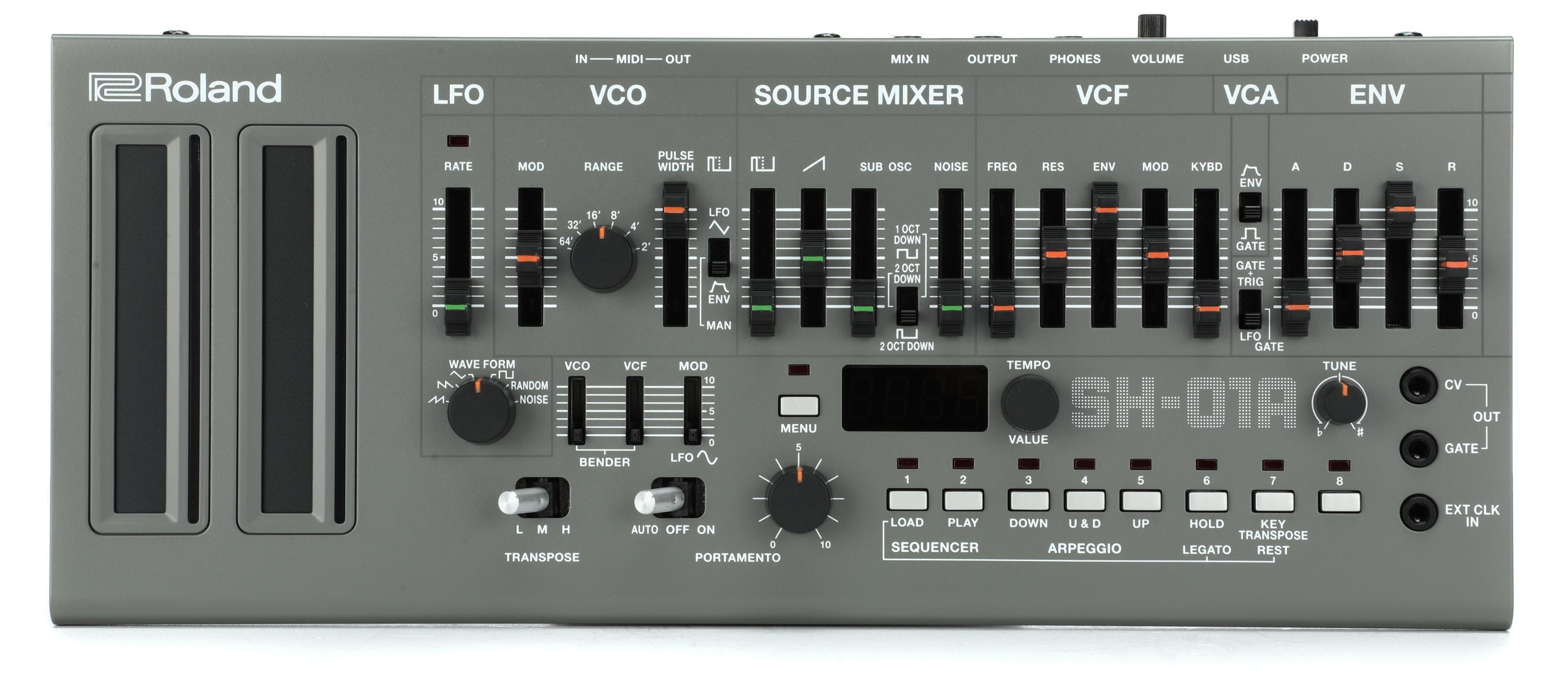Roland SH-01A Boutique Series Synthesizer with Sequencer | Sweetwater