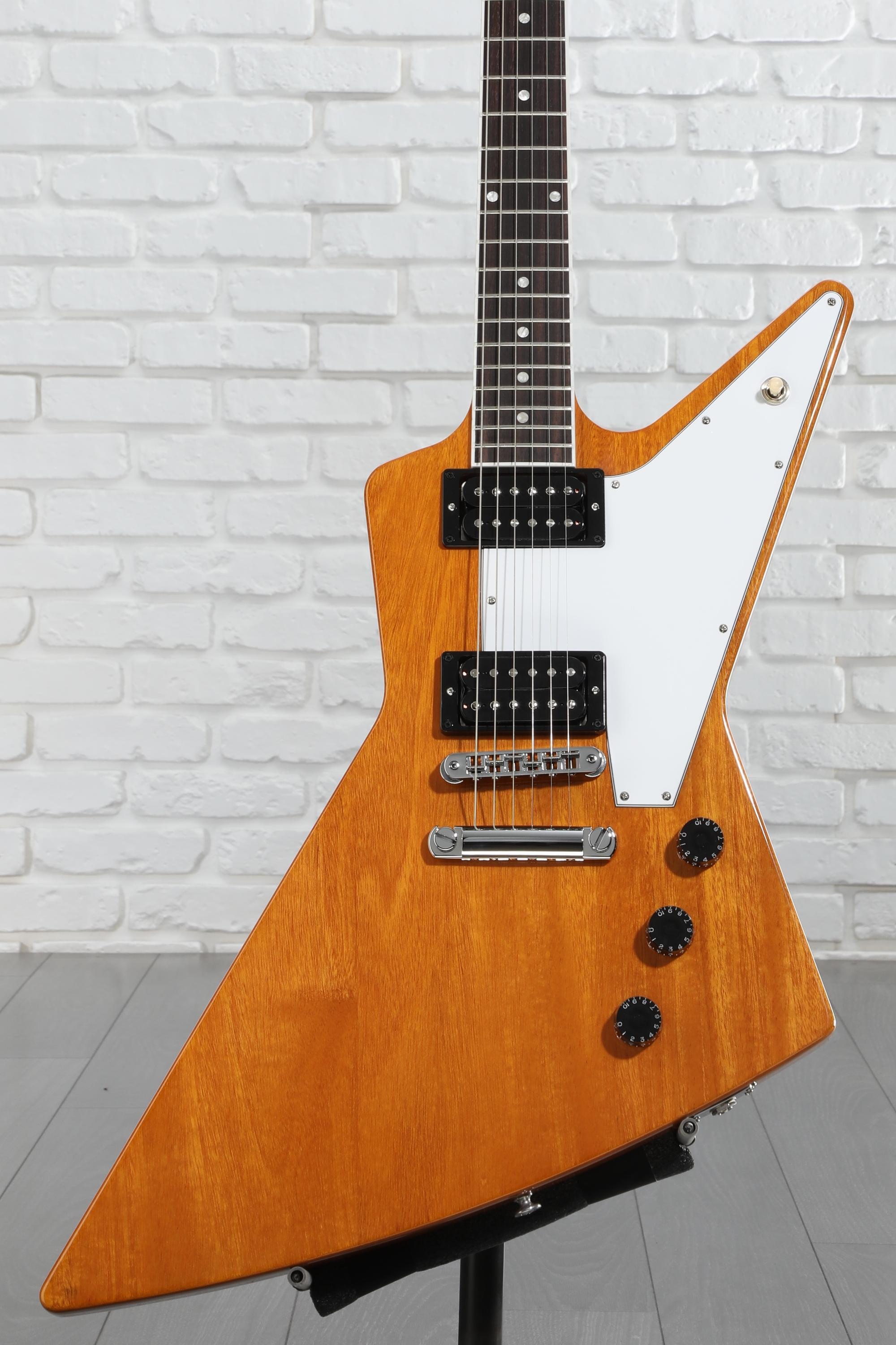 G*&様 Gibson　EXPLORER　guitar Gibson '70s Explorer Electric Guitar - Antique Natural | Sweetwater
