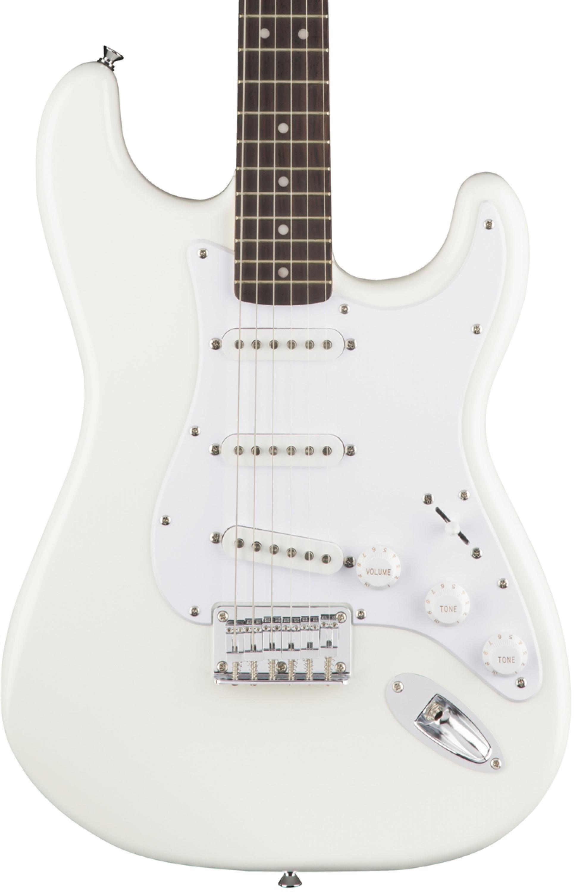 Squier Bullet Strat HT - Arctic White with Rosewood Fingerboard